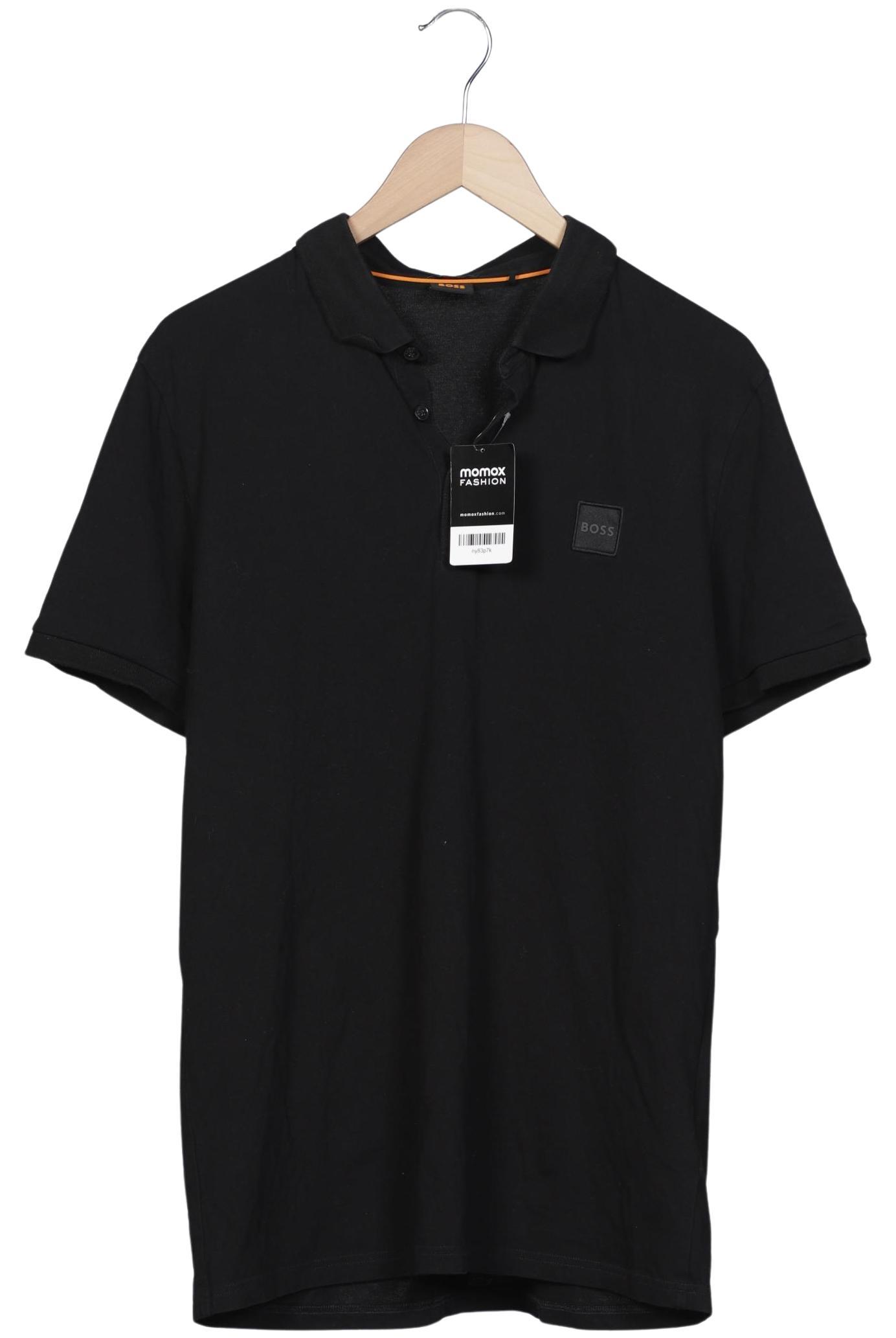 

Boss Orange Herren Poloshirt, schwarz, Gr. 56