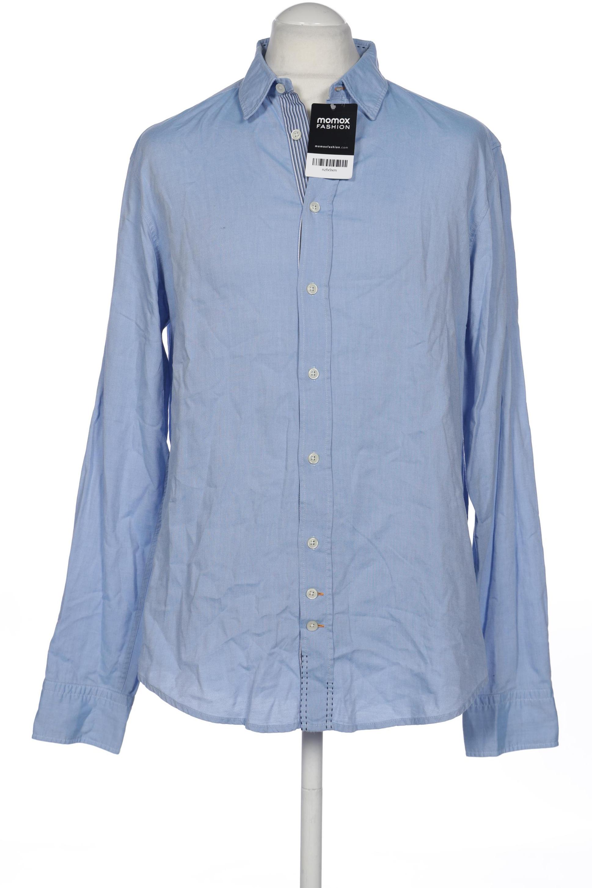 

Boss Orange Herren Hemd, blau