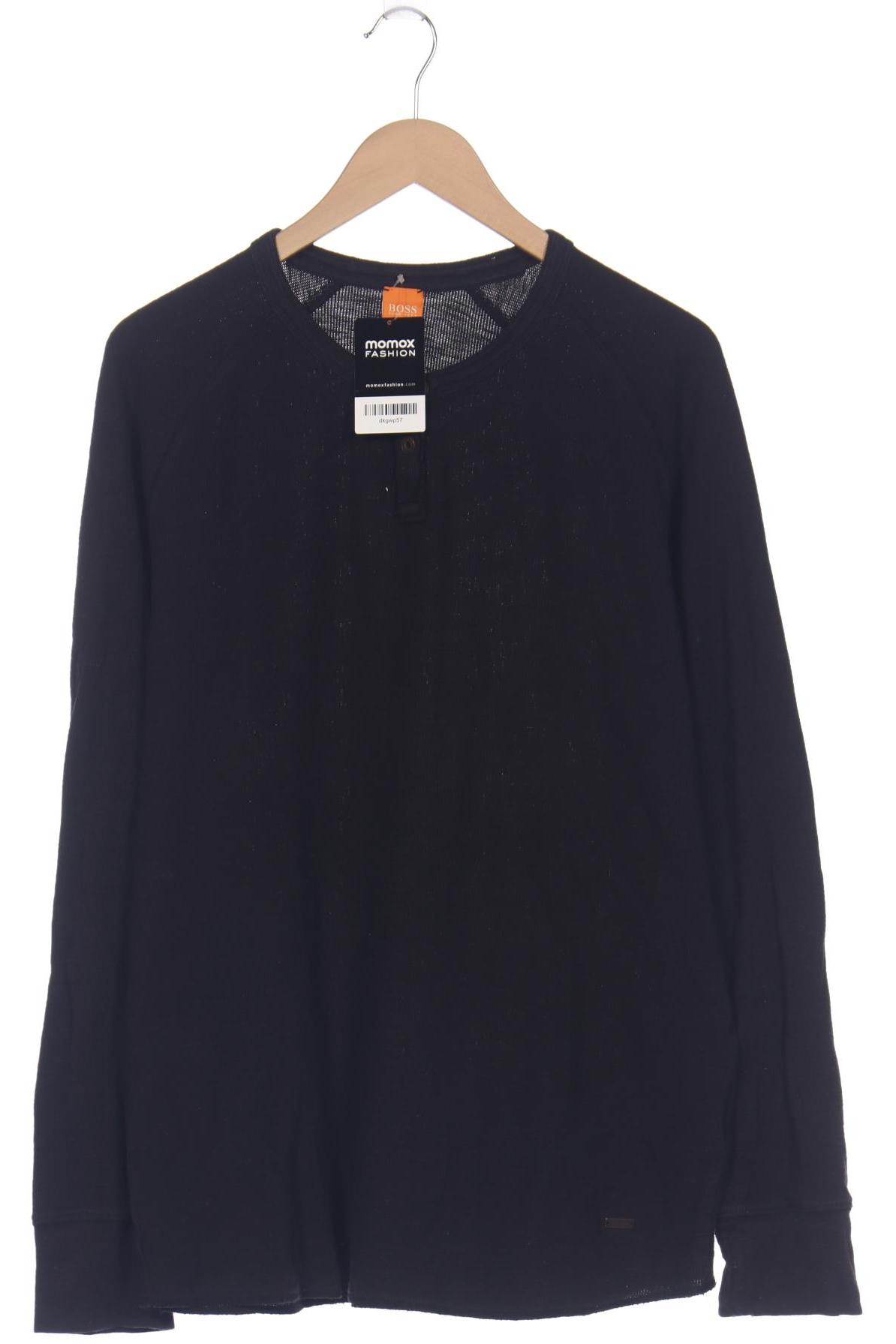 

Boss Orange Herren Langarmshirt, schwarz, Gr. 54
