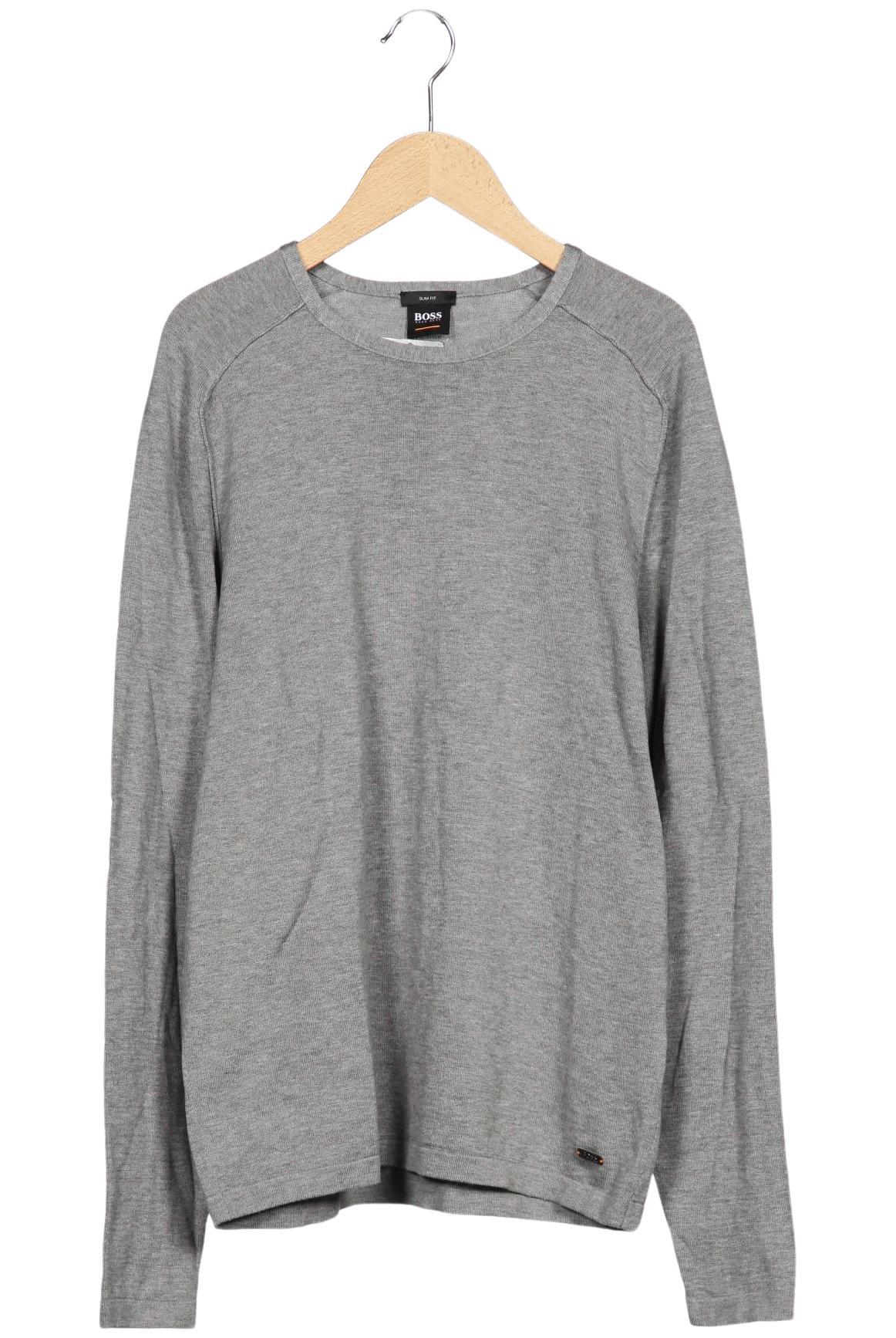 

Boss Orange Herren Pullover, grau, Gr. 48