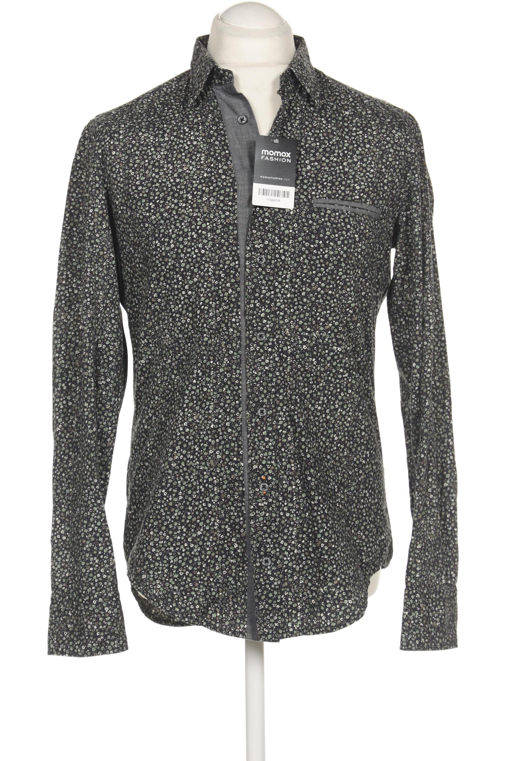

Boss Orange Herren Hemd, schwarz, Gr. 48