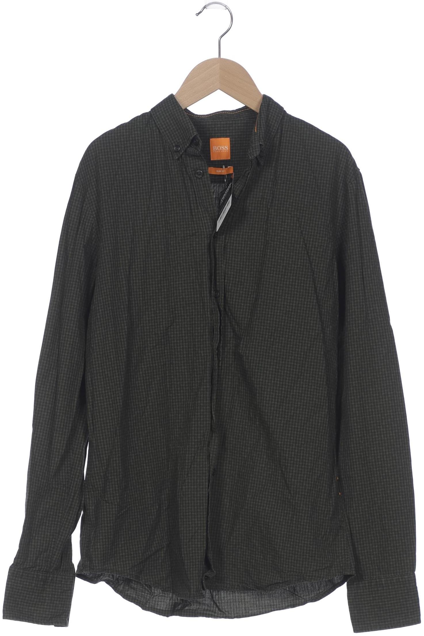 

Boss Orange Herren Hemd, grün, Gr. 46