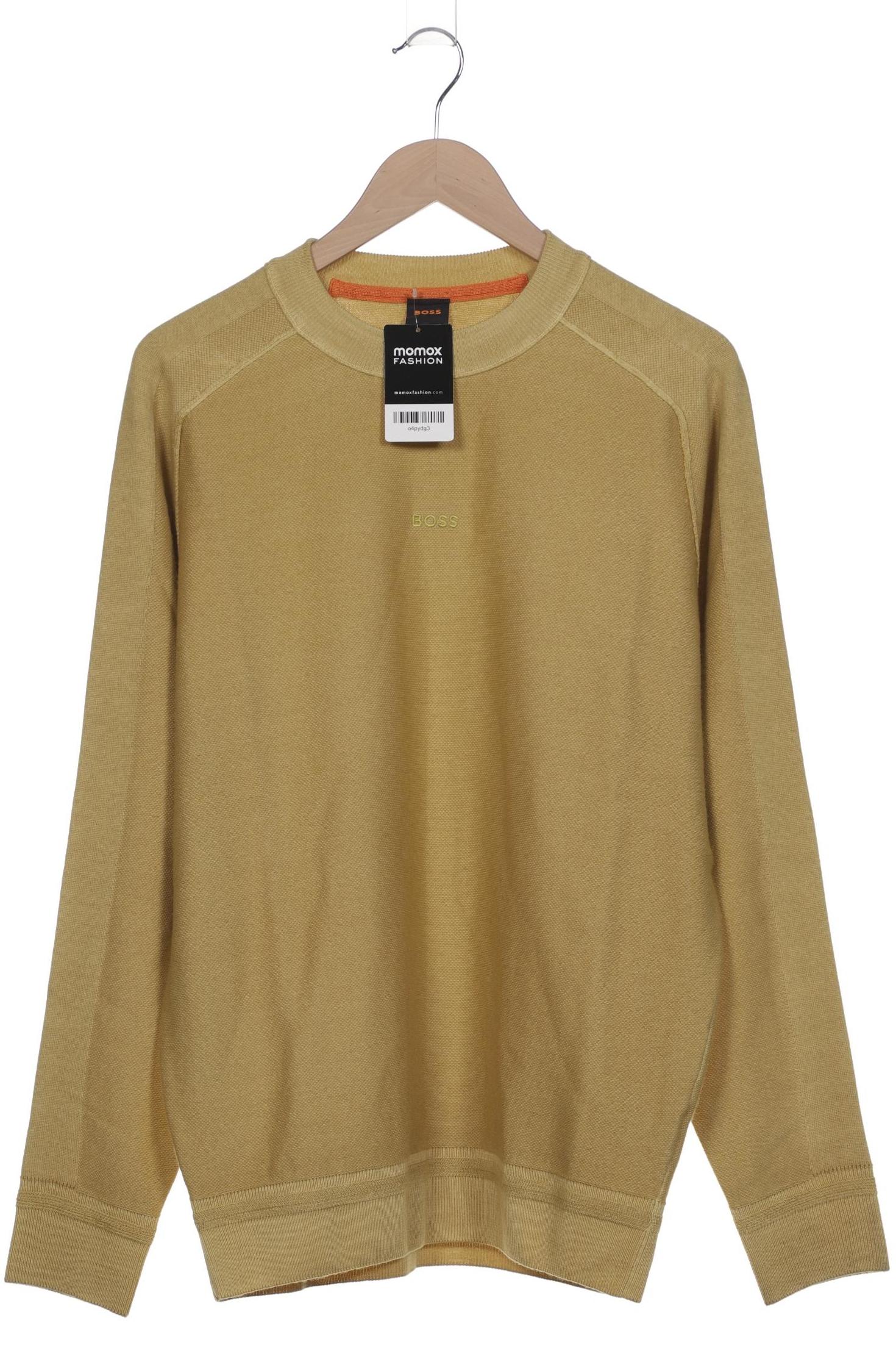 

Boss Orange Herren Pullover, gelb, Gr. 54