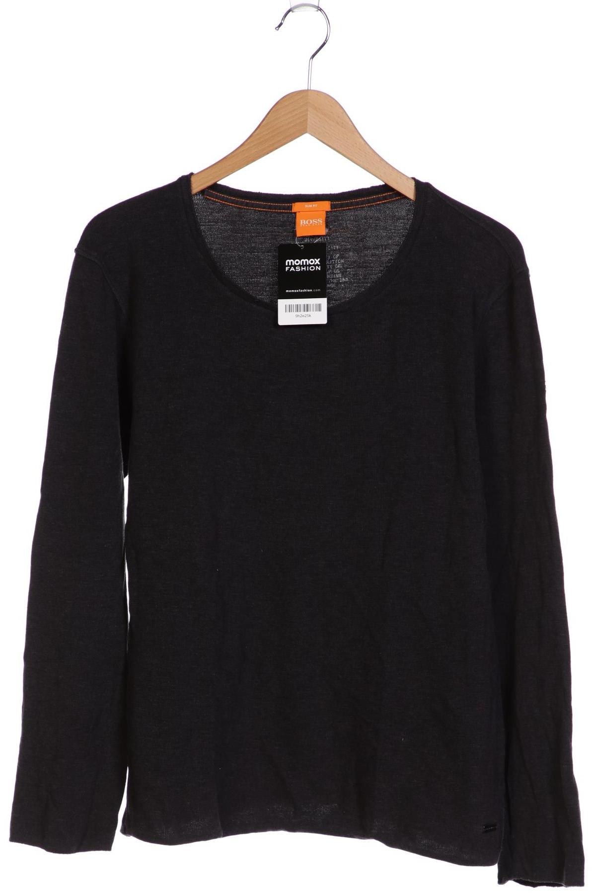 

Boss Orange Herren Langarmshirt, grau, Gr. 54