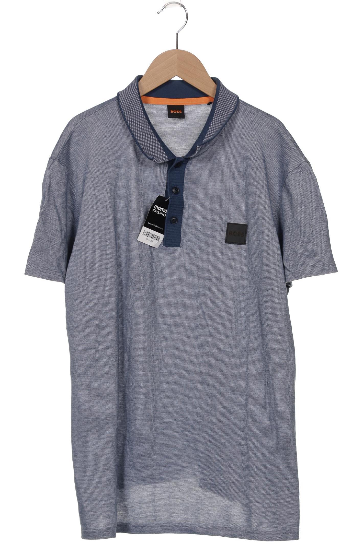 

Boss Orange Herren Poloshirt, marineblau, Gr. 56