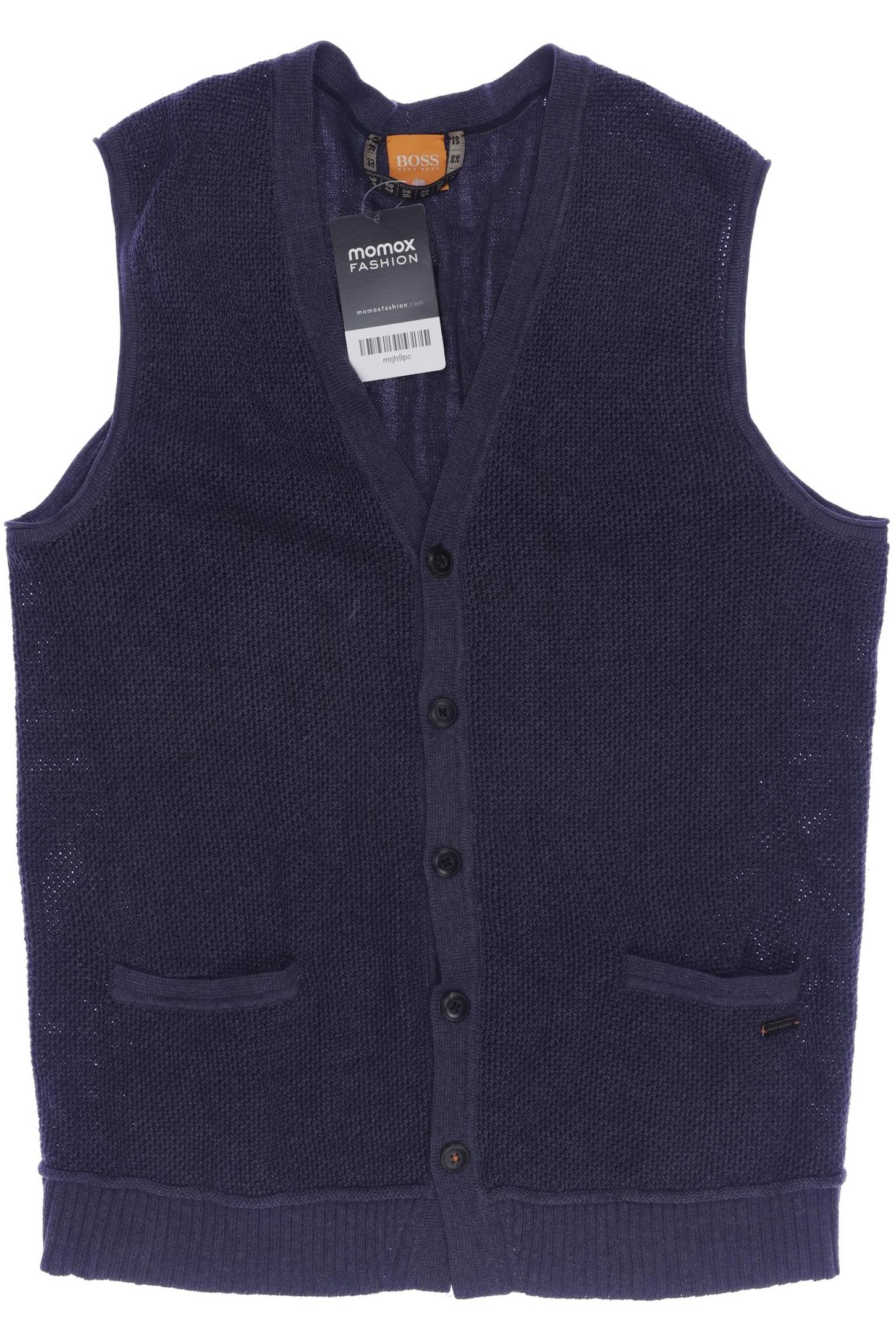 

Boss Orange Herren Weste, marineblau, Gr. 52