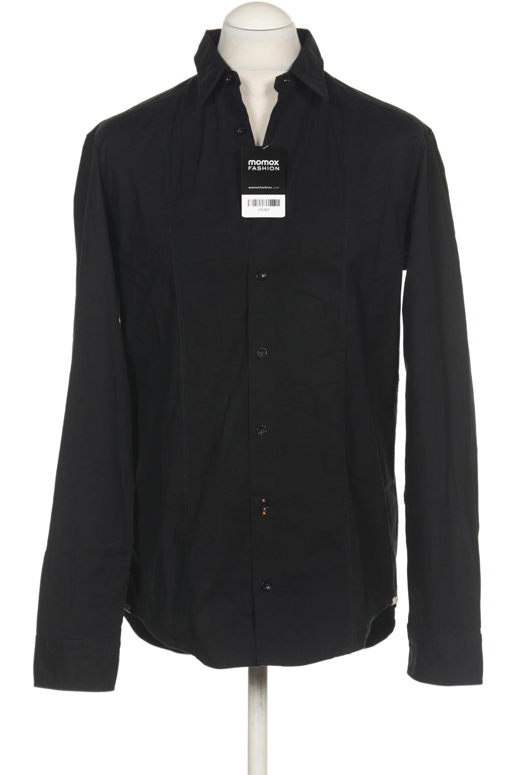 

Boss Orange Herren Hemd, schwarz, Gr. 52