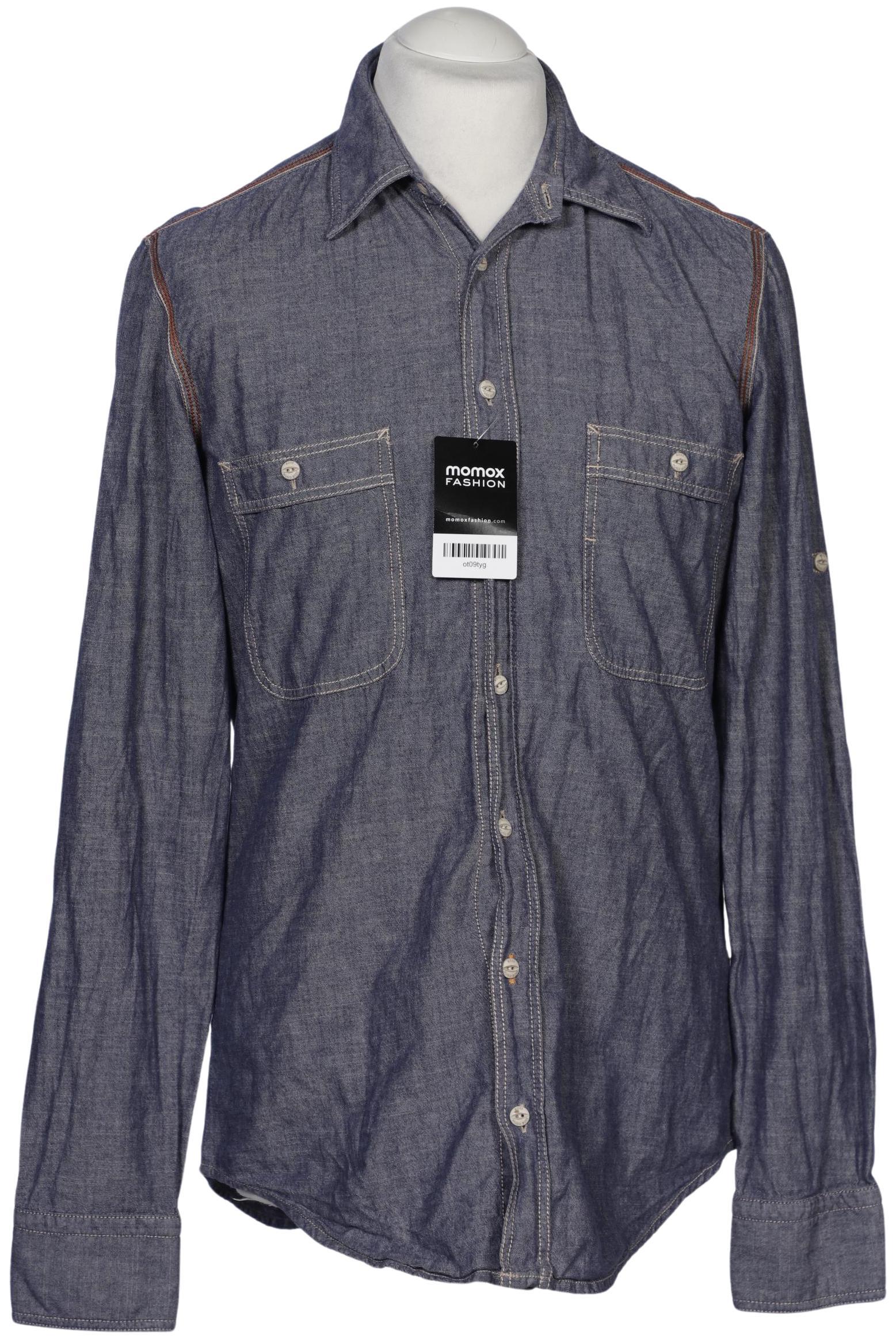 

Boss Orange Herren Hemd, blau, Gr. 48