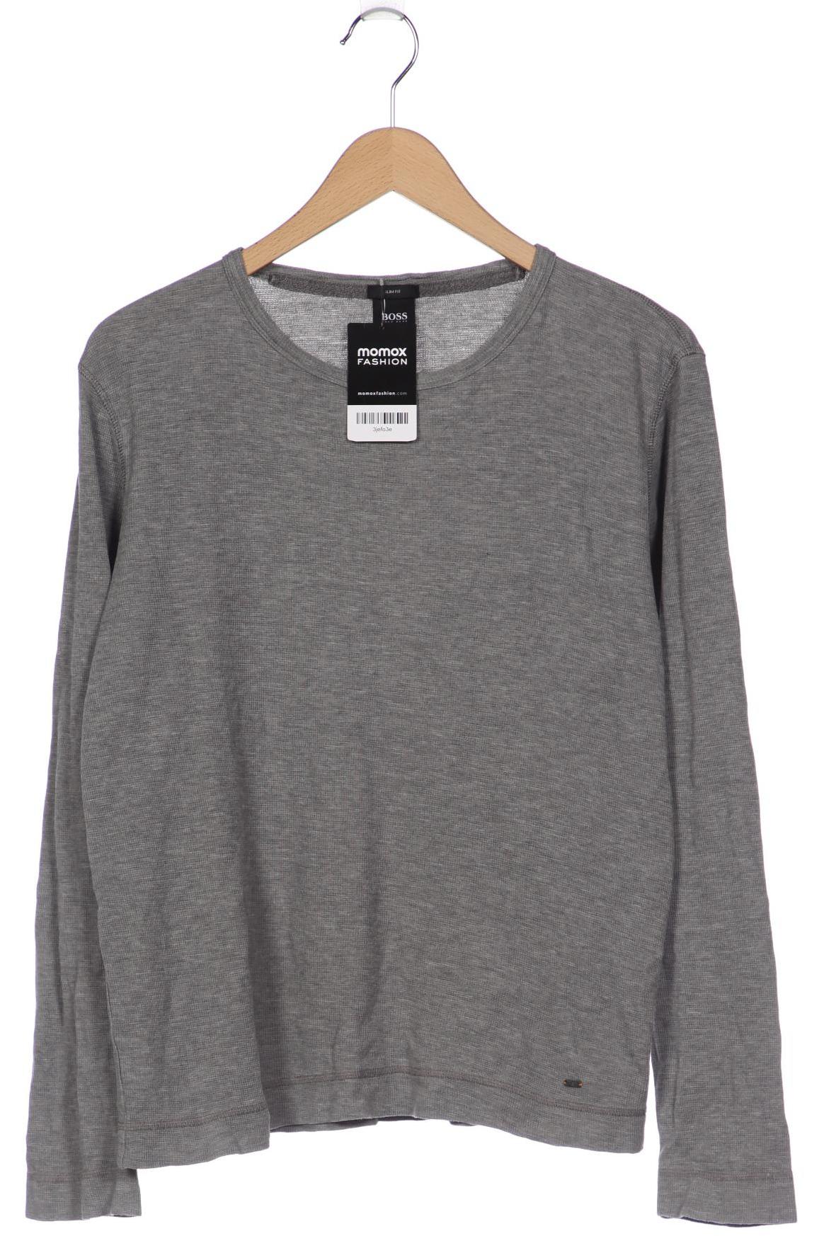 

Boss Orange Herren Langarmshirt, grau