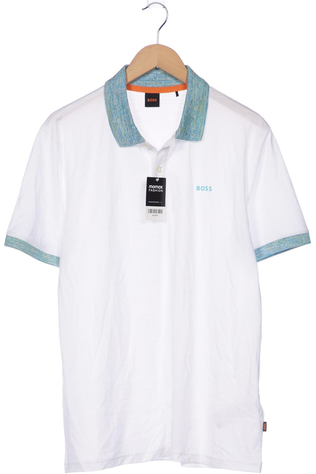 

Boss Orange Herren Poloshirt, weiß, Gr. 54