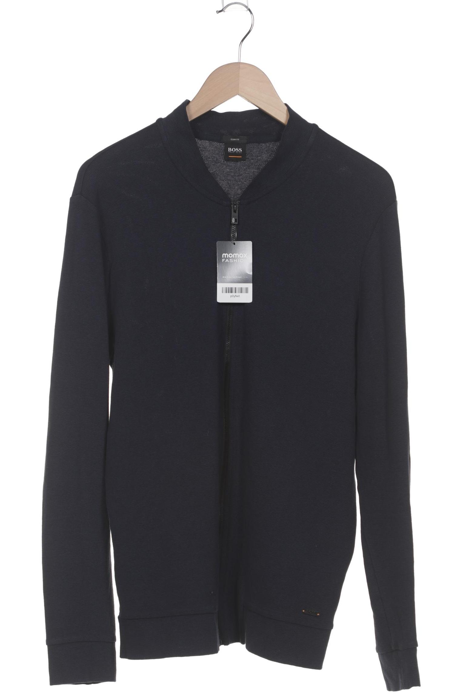 

Boss Orange Herren Strickjacke, marineblau, Gr. 54