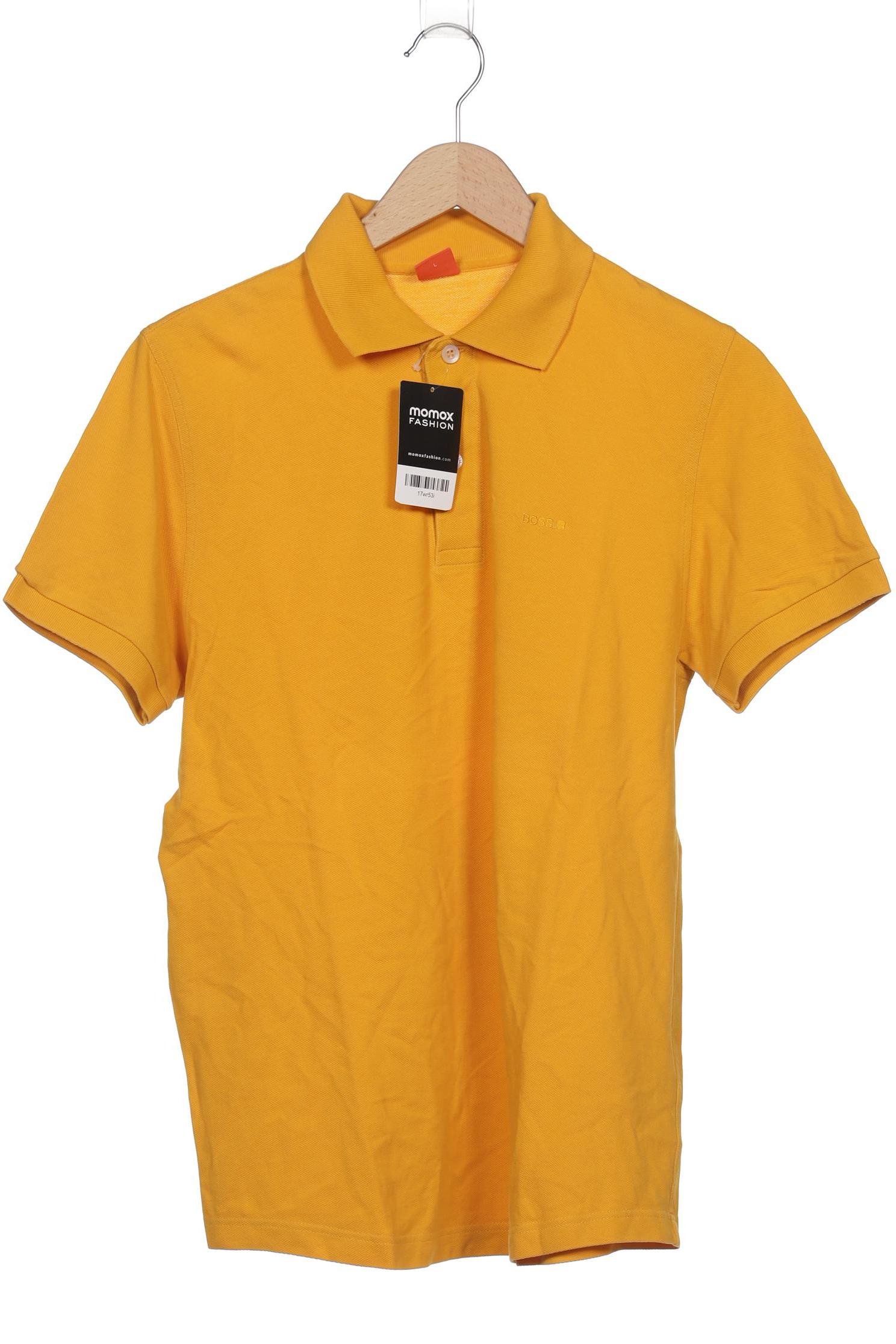 

Boss Orange Herren Poloshirt, gelb, Gr. 52