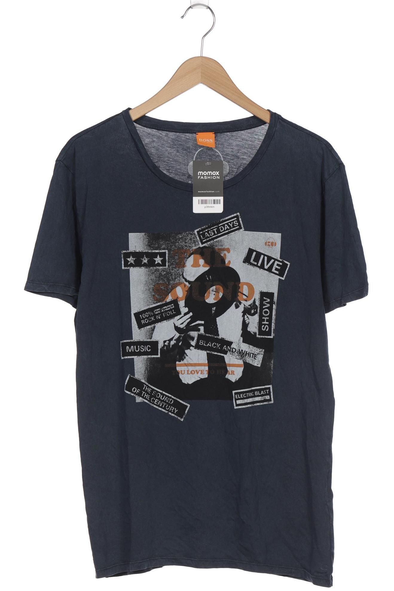 

Boss Orange Herren T-Shirt, marineblau, Gr. 54