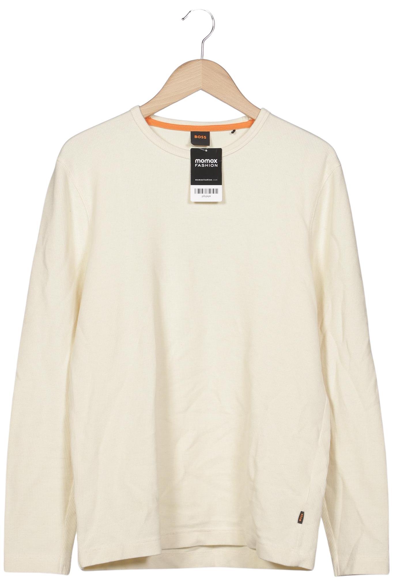 Thumbnail - Boss Orange Herren Langarmshirt, cremeweiß, Gr. 46