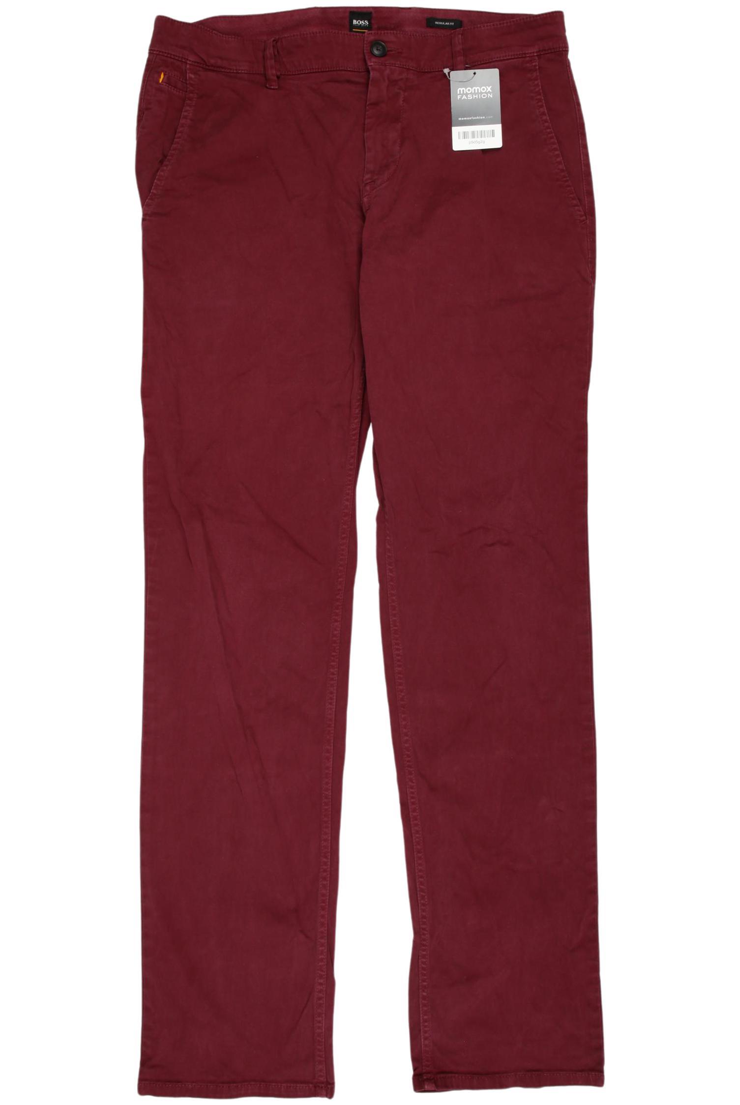

Boss Orange Herren Stoffhose, bordeaux, Gr. 33