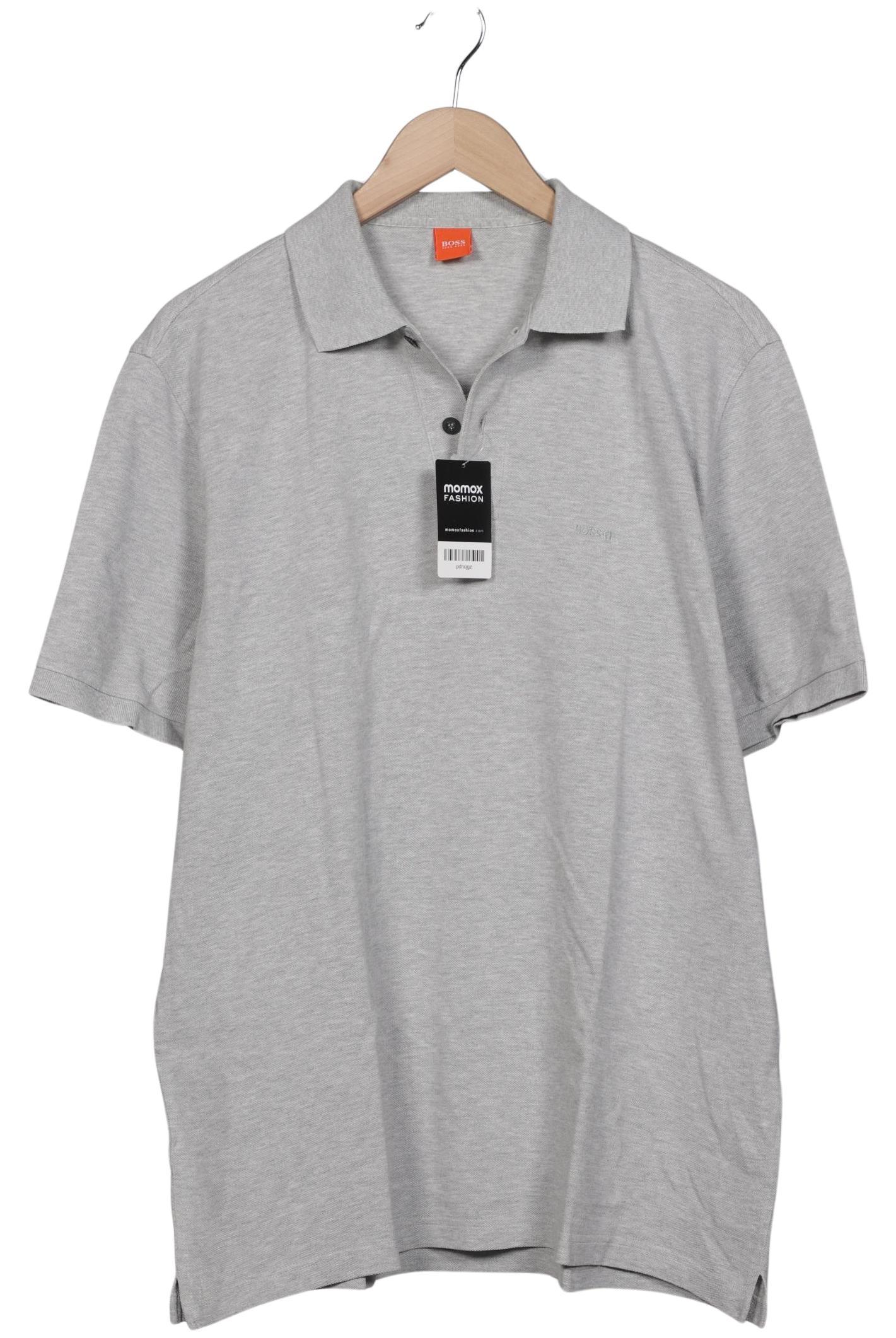 

Boss Orange Herren Poloshirt, grau, Gr. 56