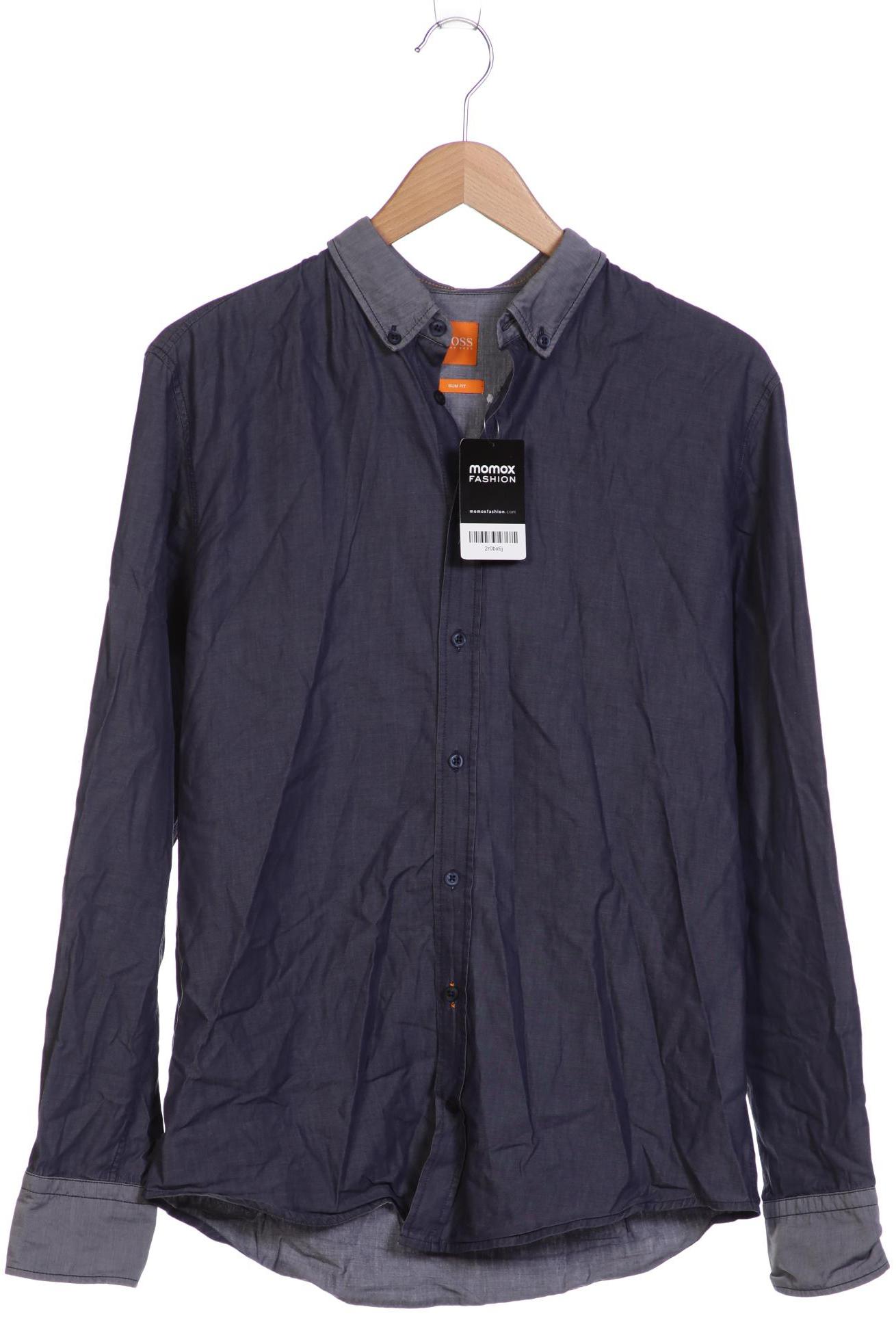

Boss Orange Herren Hemd, marineblau