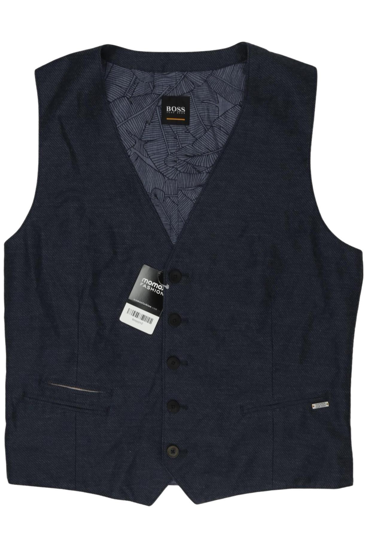 

Boss Orange Herren Weste, marineblau, Gr. 52