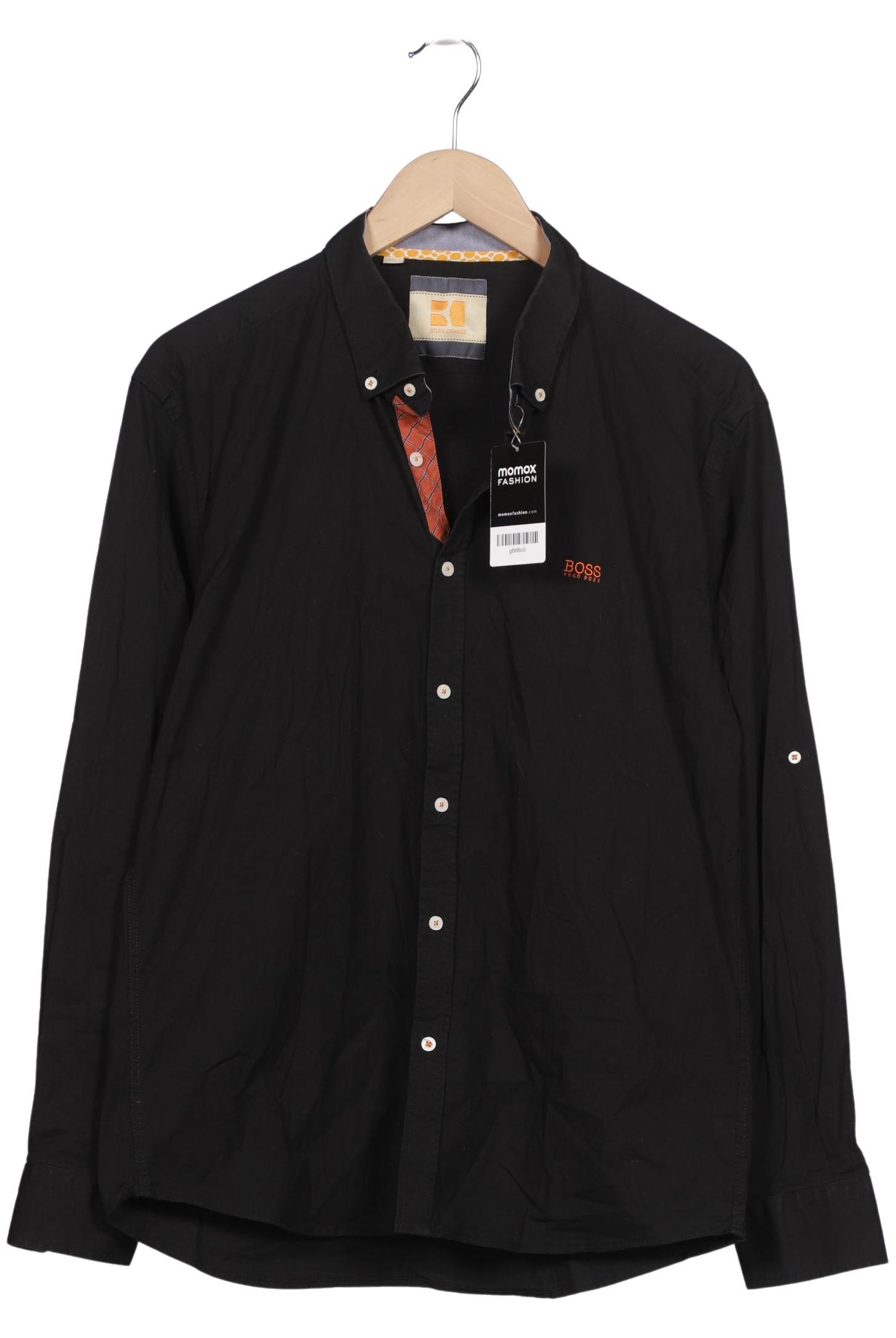 

Boss Orange Herren Hemd, schwarz, Gr. 58