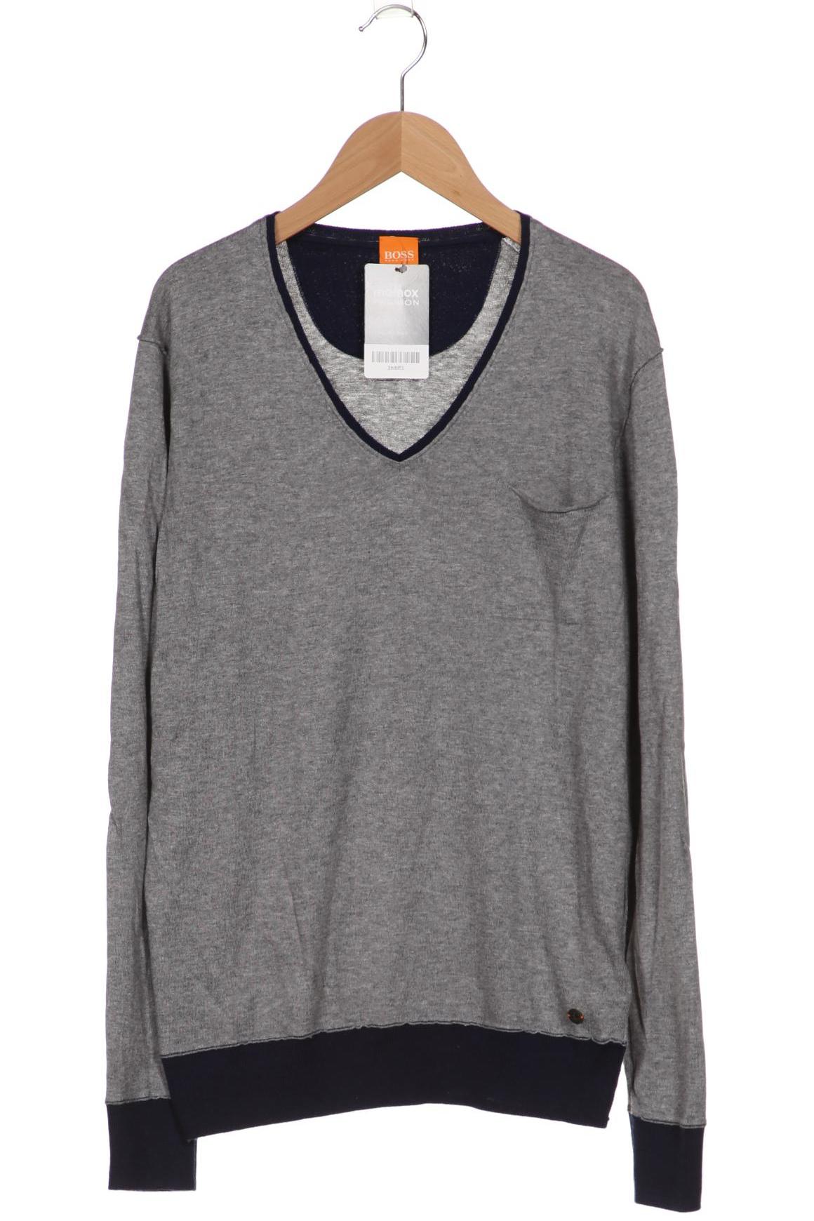 

Boss Orange Herren Pullover, grau, Gr. 48