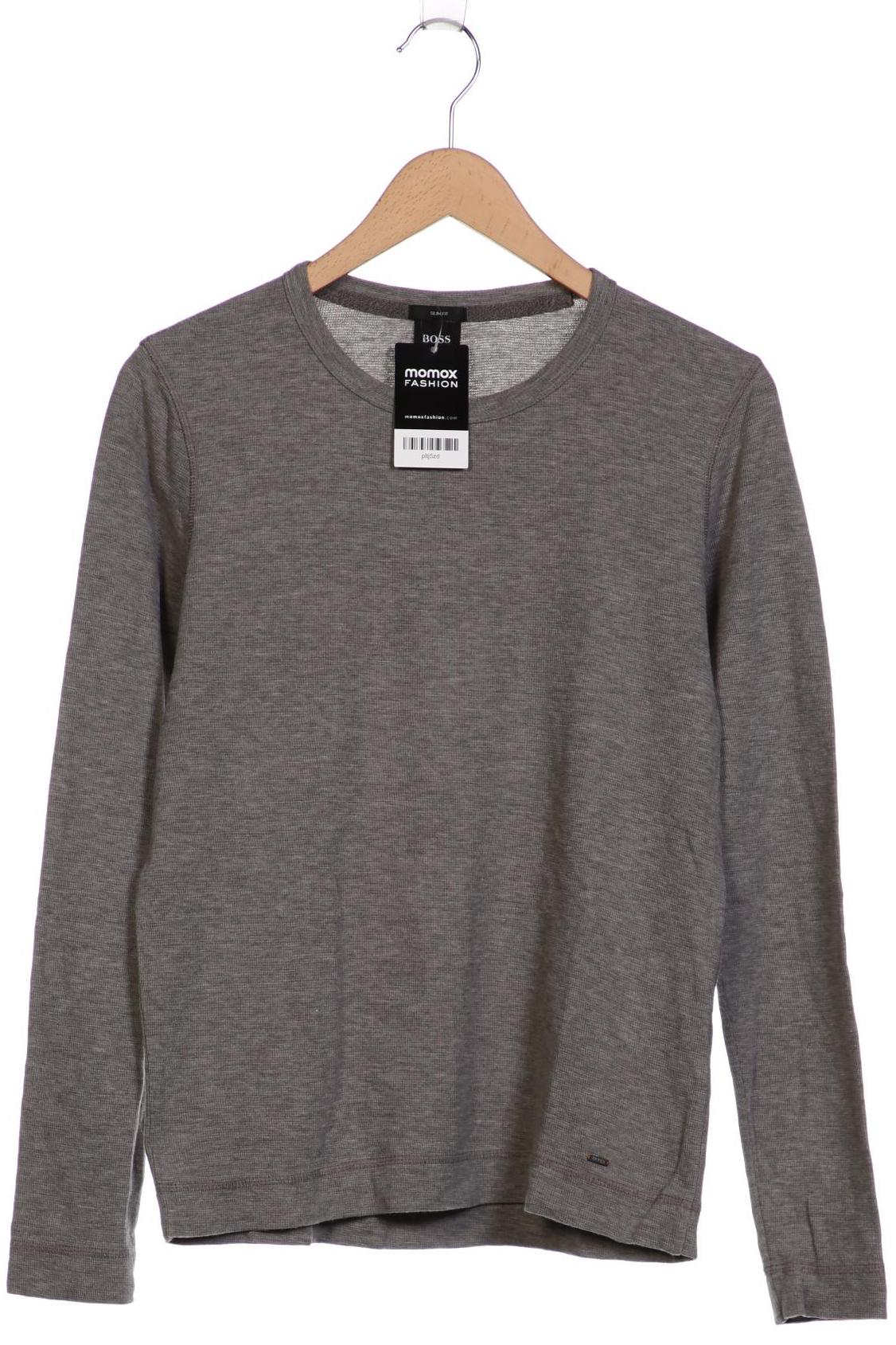 

Boss Orange Herren Langarmshirt, grau, Gr. 46