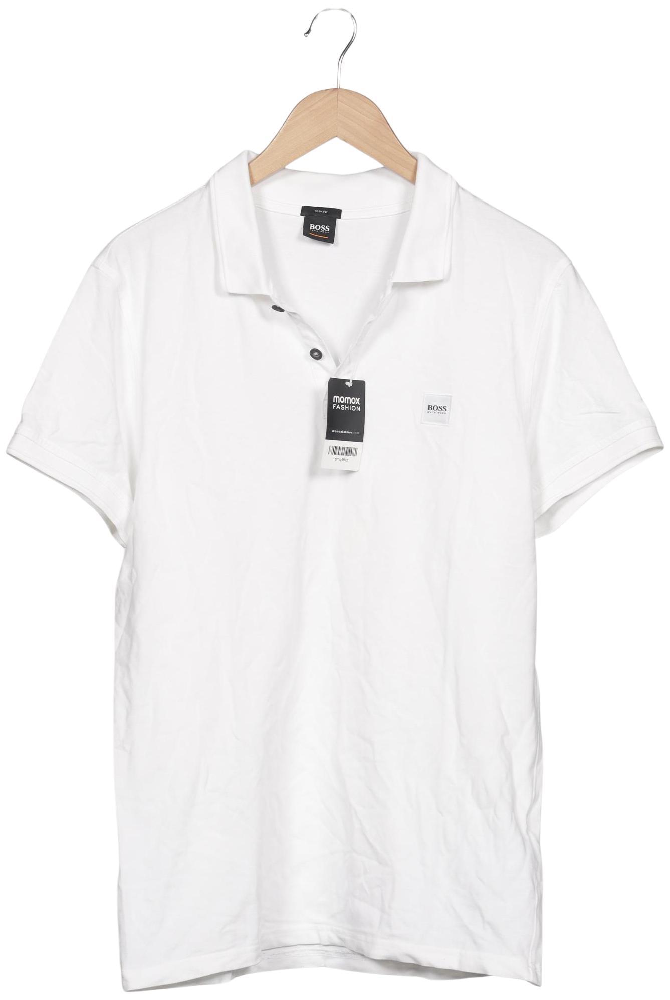 

Boss Orange Herren Poloshirt, weiß, Gr. 54