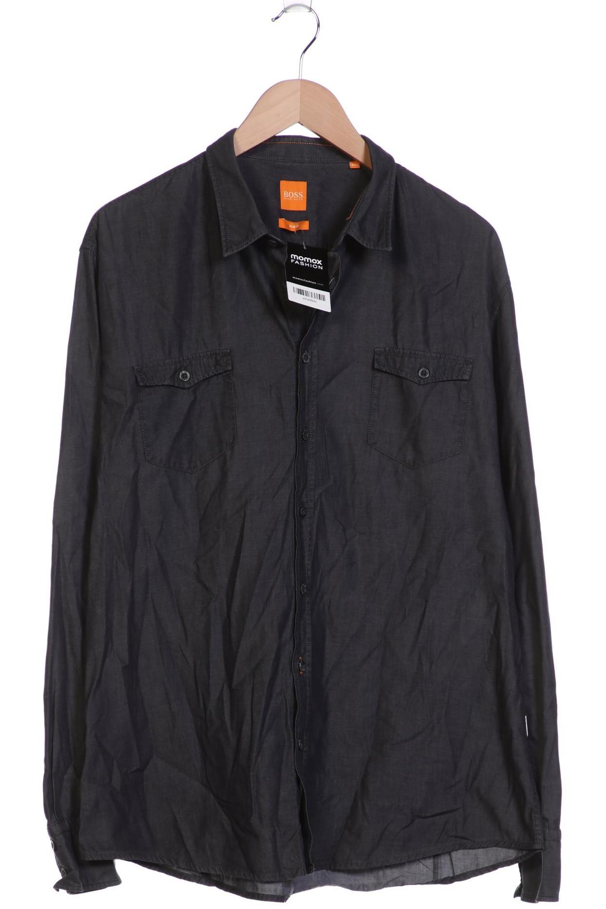 

Boss Orange Herren Hemd, grau, Gr. 56