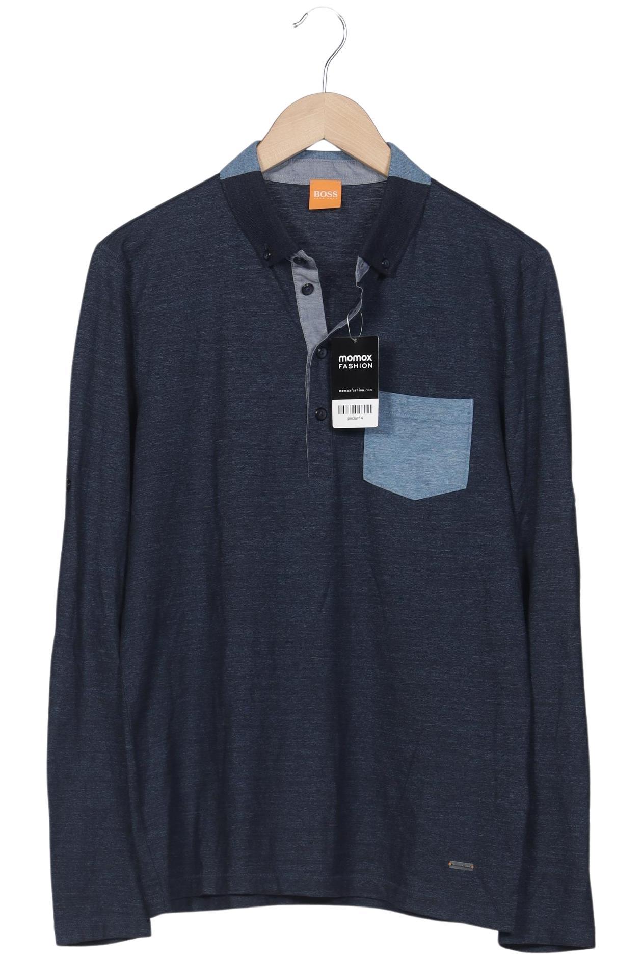 

Boss Orange Herren Poloshirt, marineblau, Gr. 46