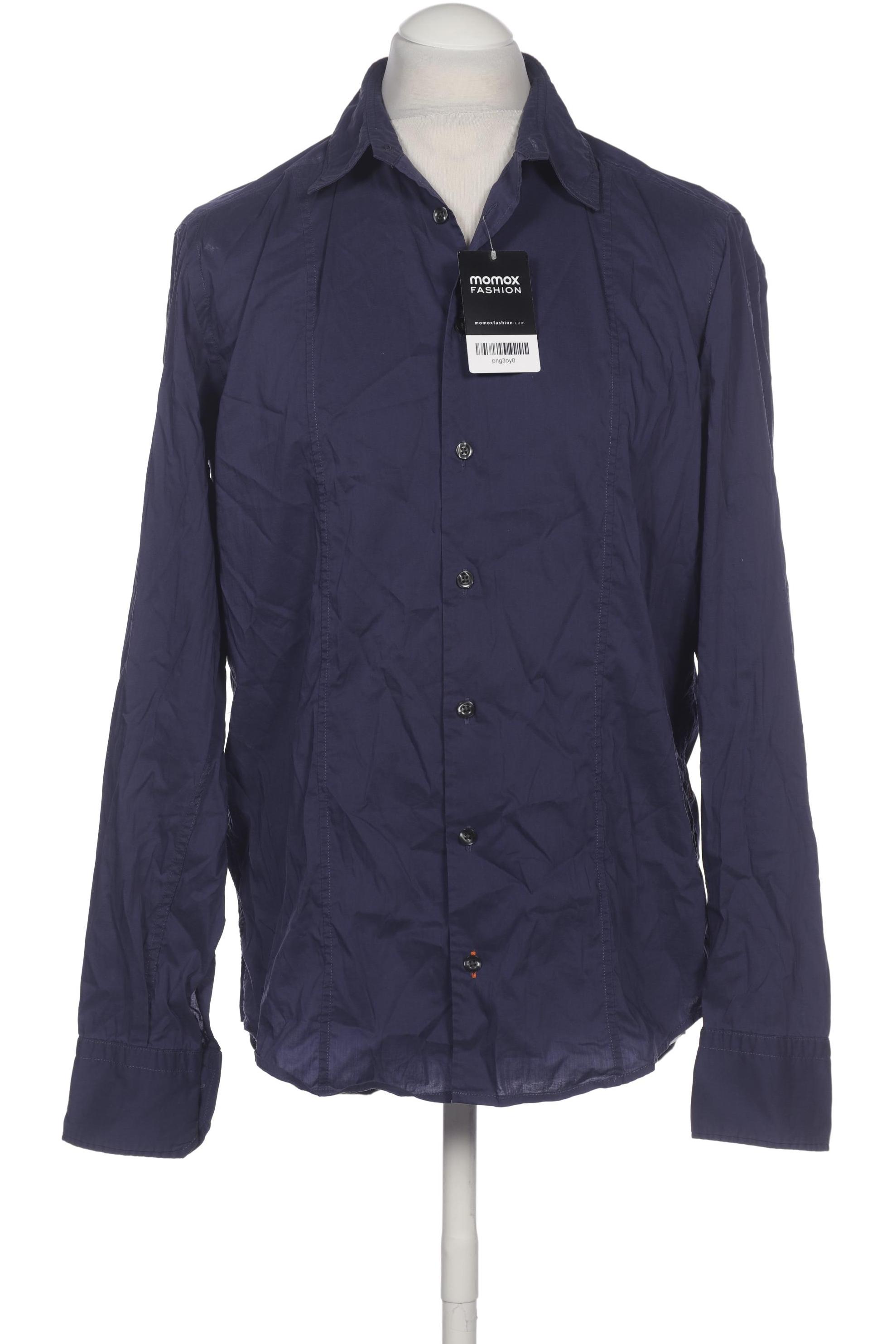 

Boss Orange Herren Hemd, marineblau, Gr. 52