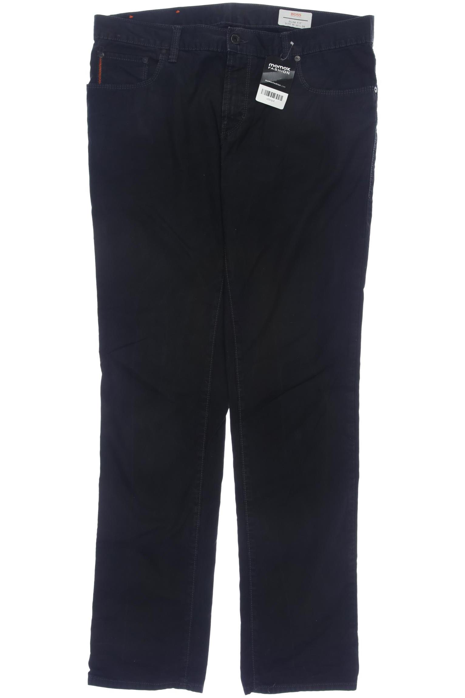 

Boss Orange Herren Stoffhose, schwarz, Gr. 35