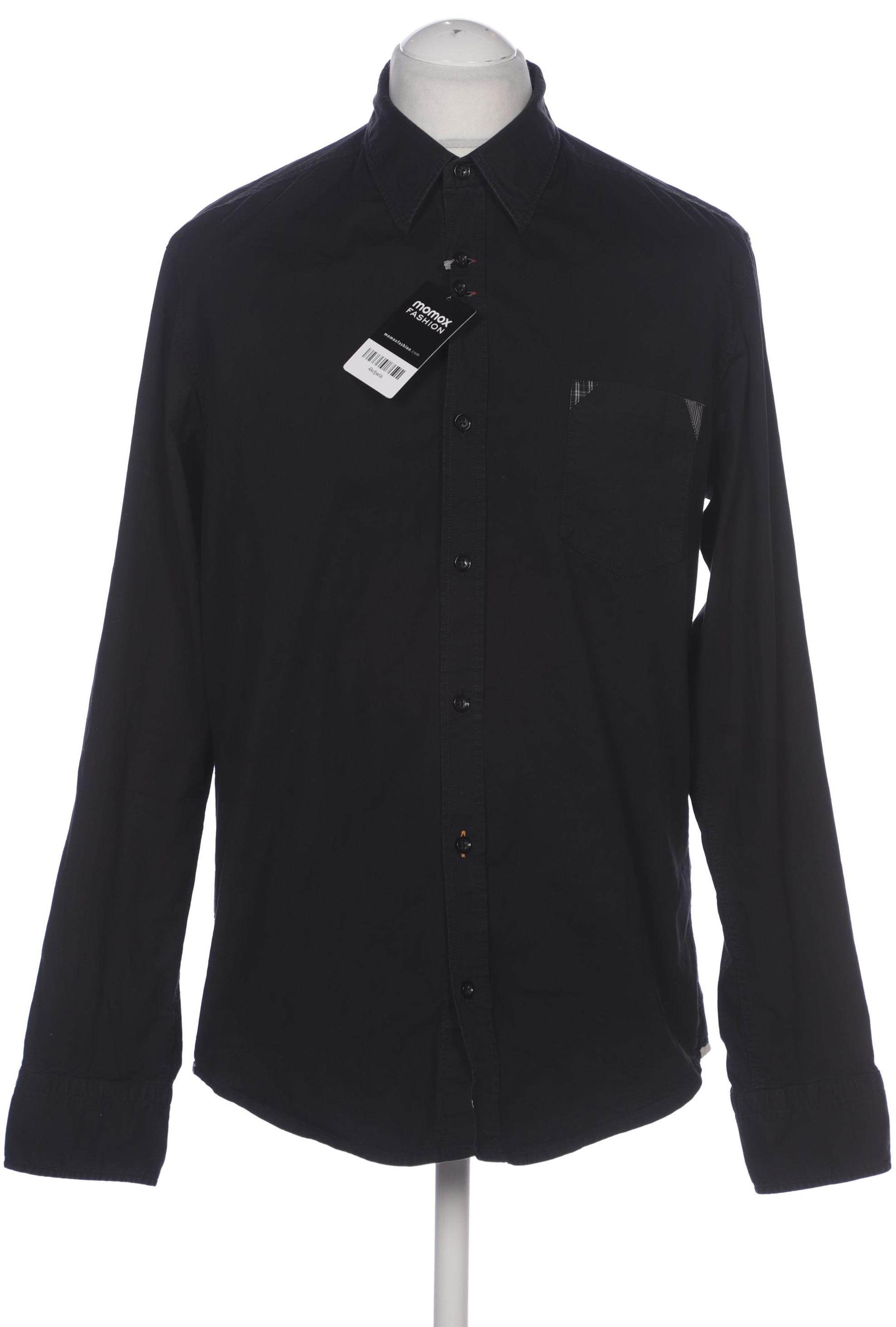

Boss Orange Herren Hemd, schwarz, Gr. 52