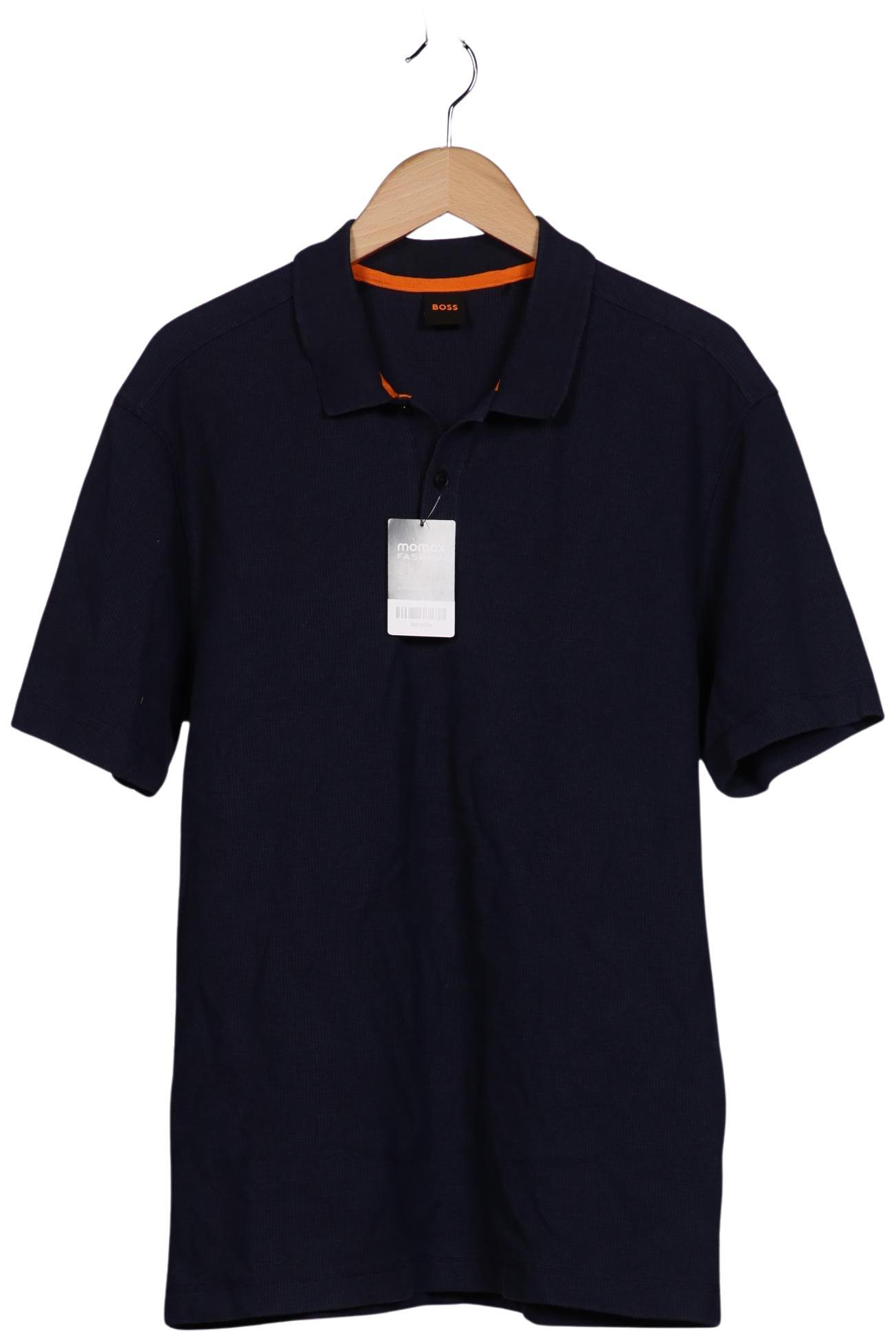 

Boss Orange Herren Poloshirt, marineblau, Gr. 52