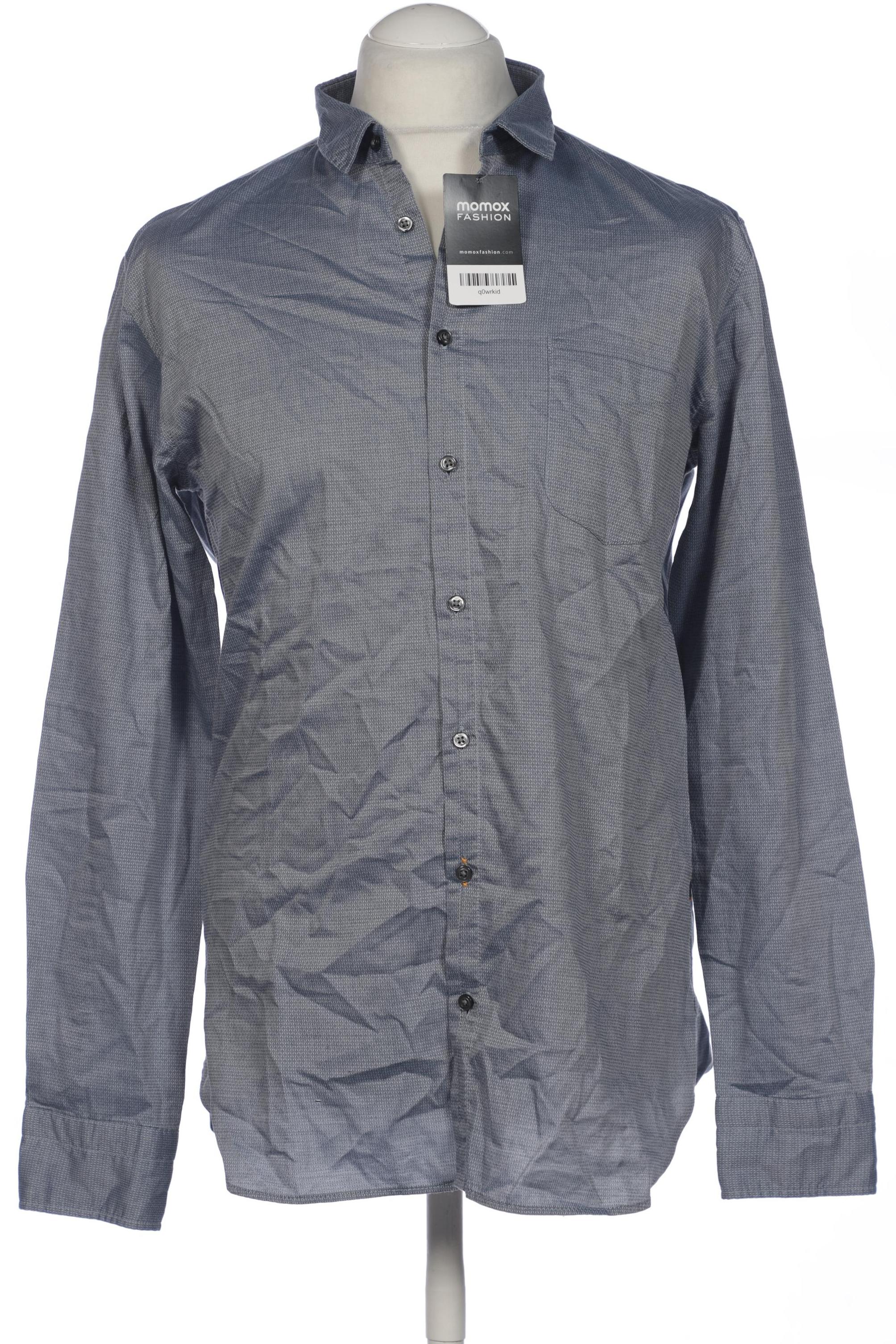 

Boss Orange Herren Hemd, blau, Gr. 52