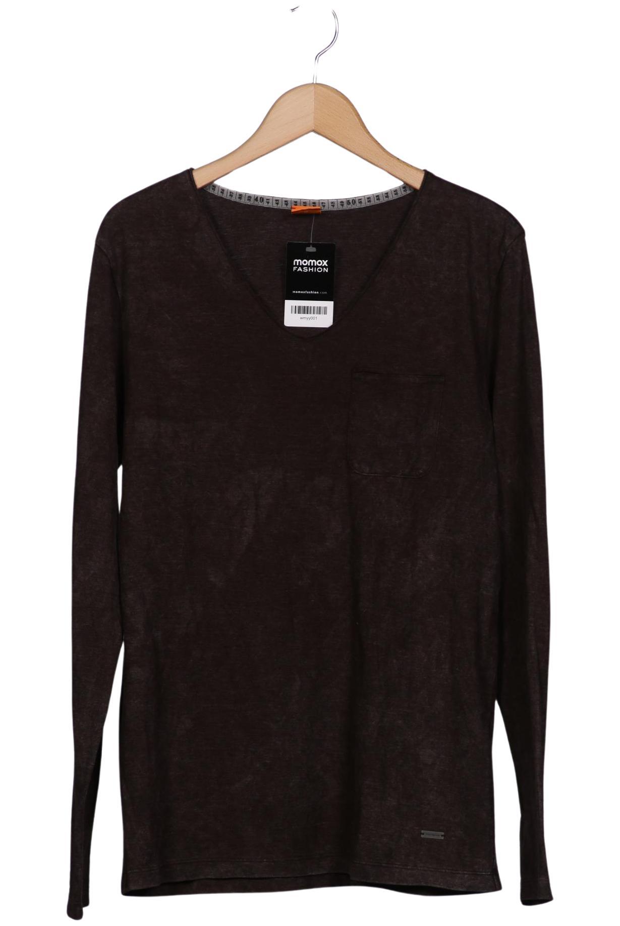 

Boss Orange Herren Langarmshirt, braun, Gr. 48