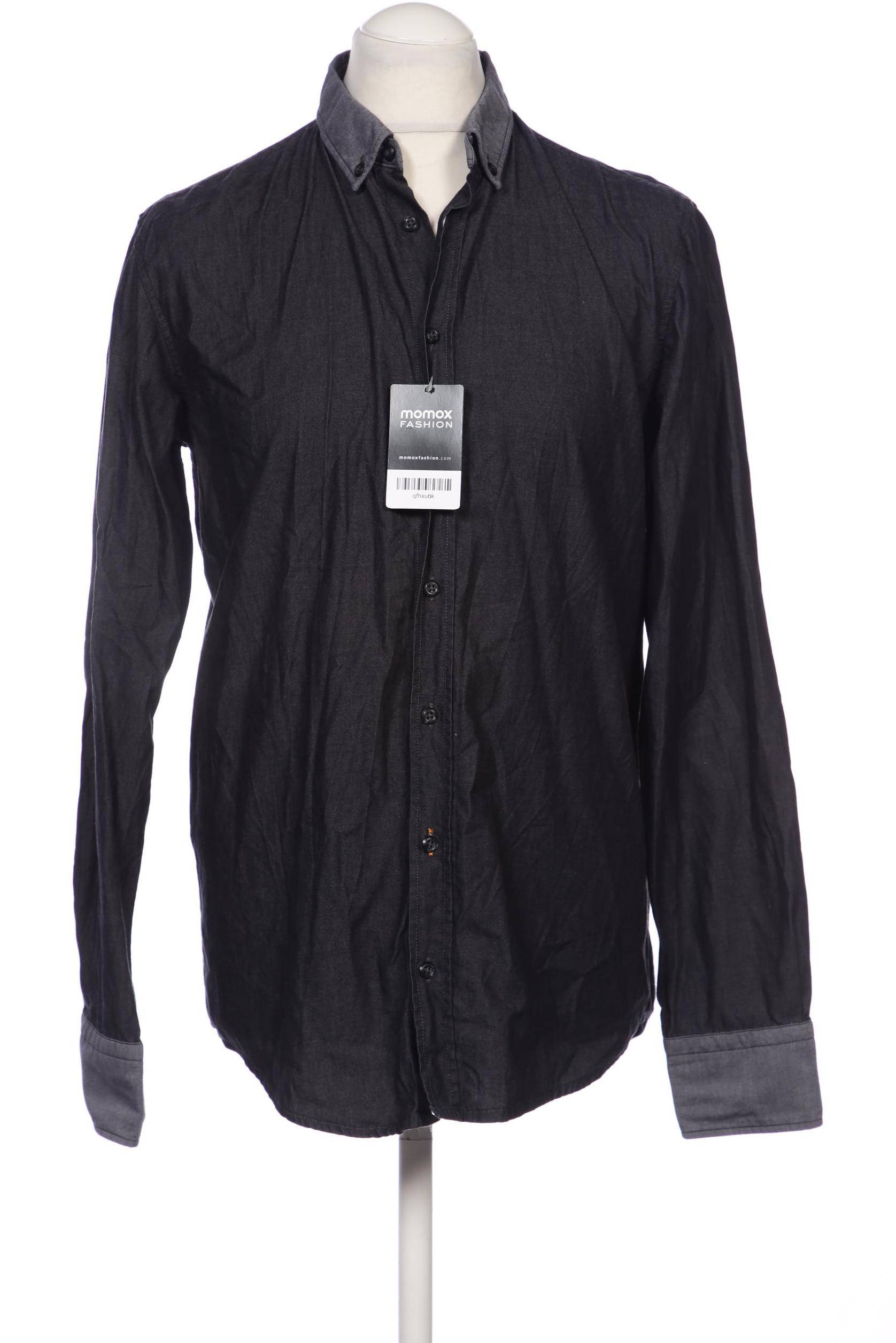 

Boss Orange Herren Hemd, schwarz