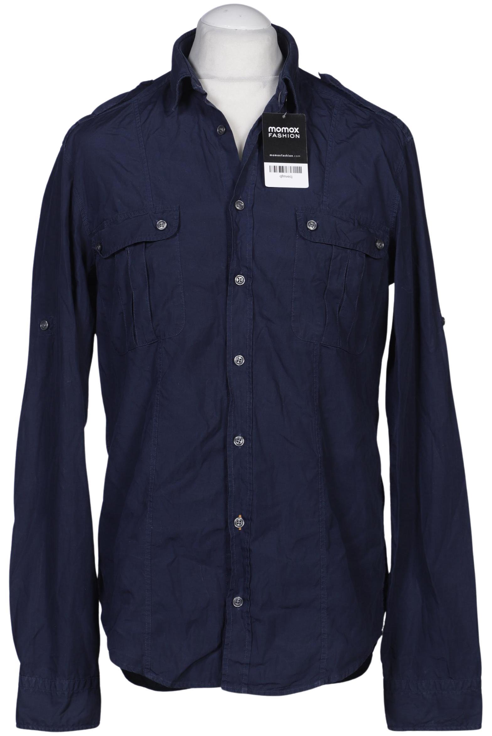 

Boss Orange Herren Hemd, marineblau, Gr. 52