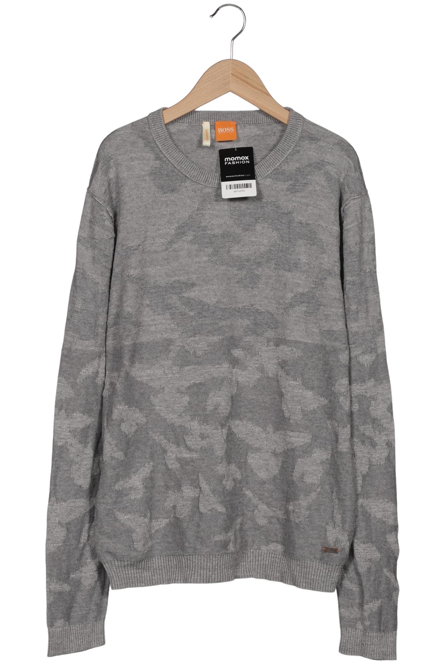 

Boss Orange Herren Pullover, grau, Gr. 48