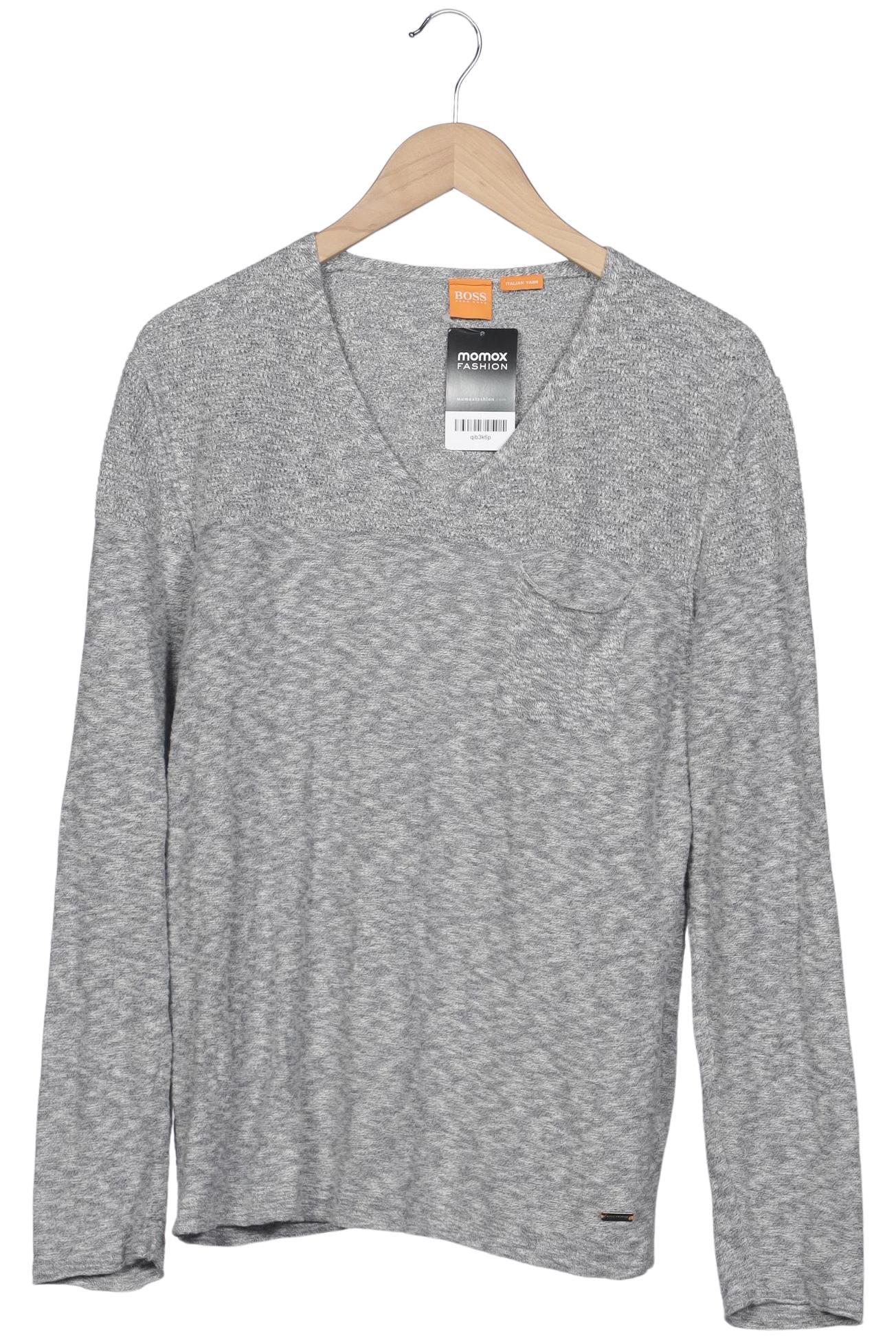 

Boss Orange Herren Pullover, grau, Gr. 52