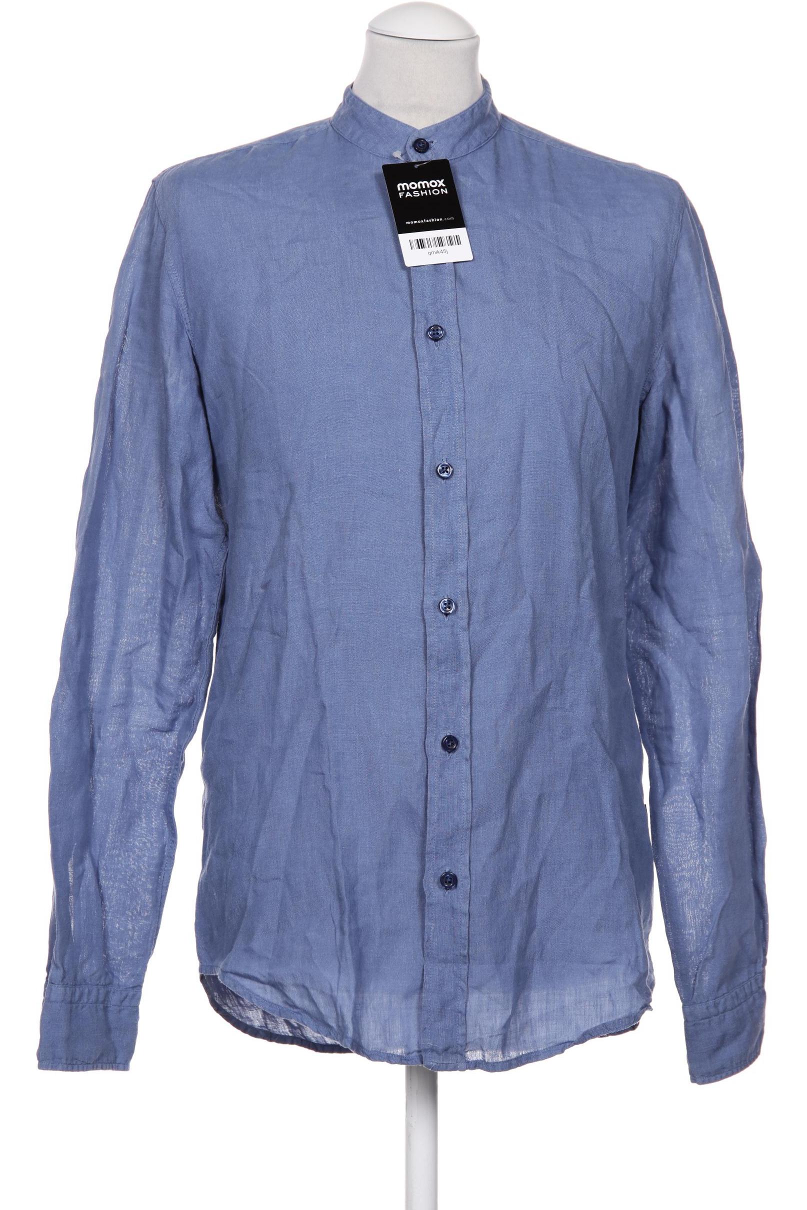 

Boss Orange Herren Hemd, blau, Gr. 46