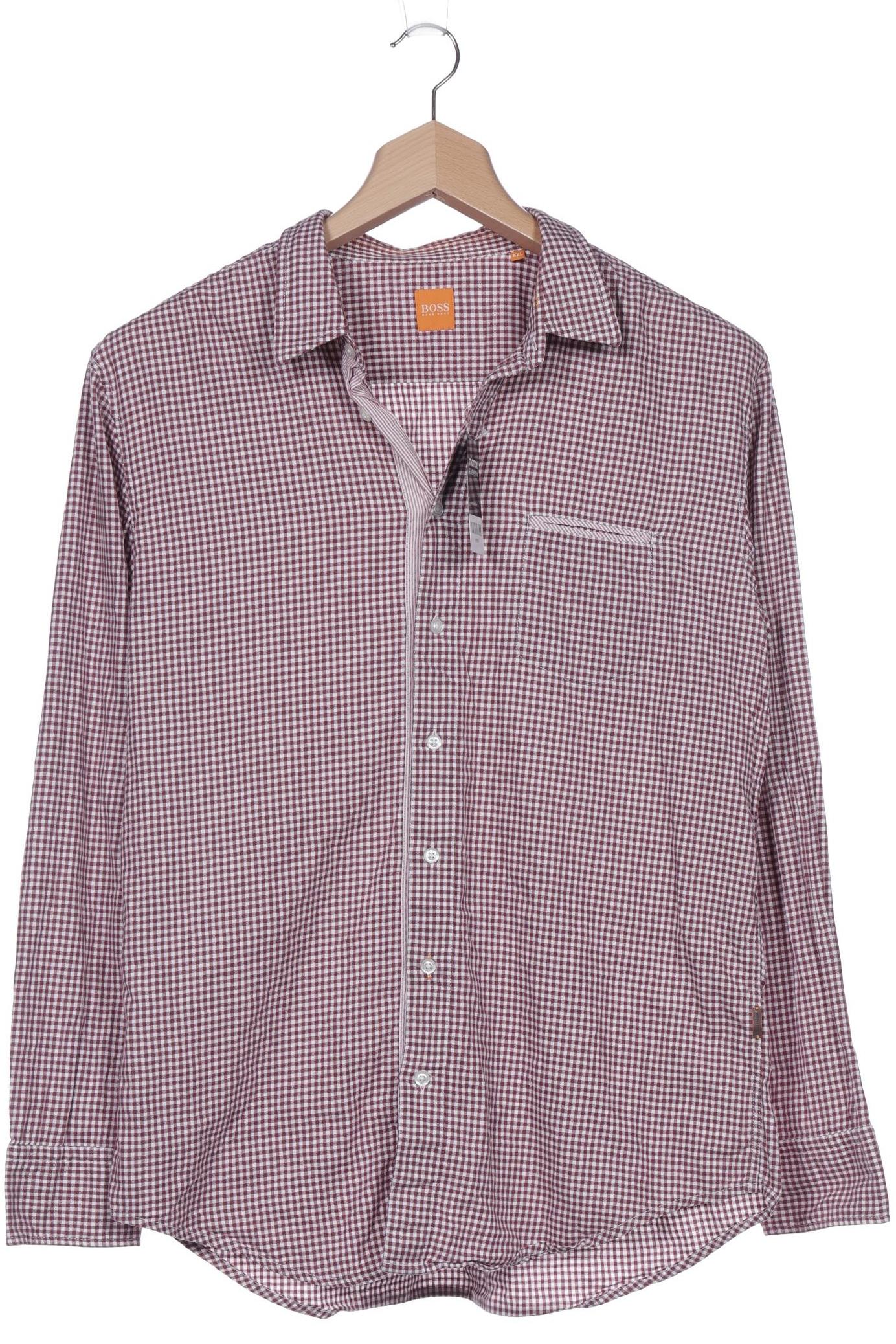 

Boss Orange Herren Hemd, bordeaux, Gr. 56