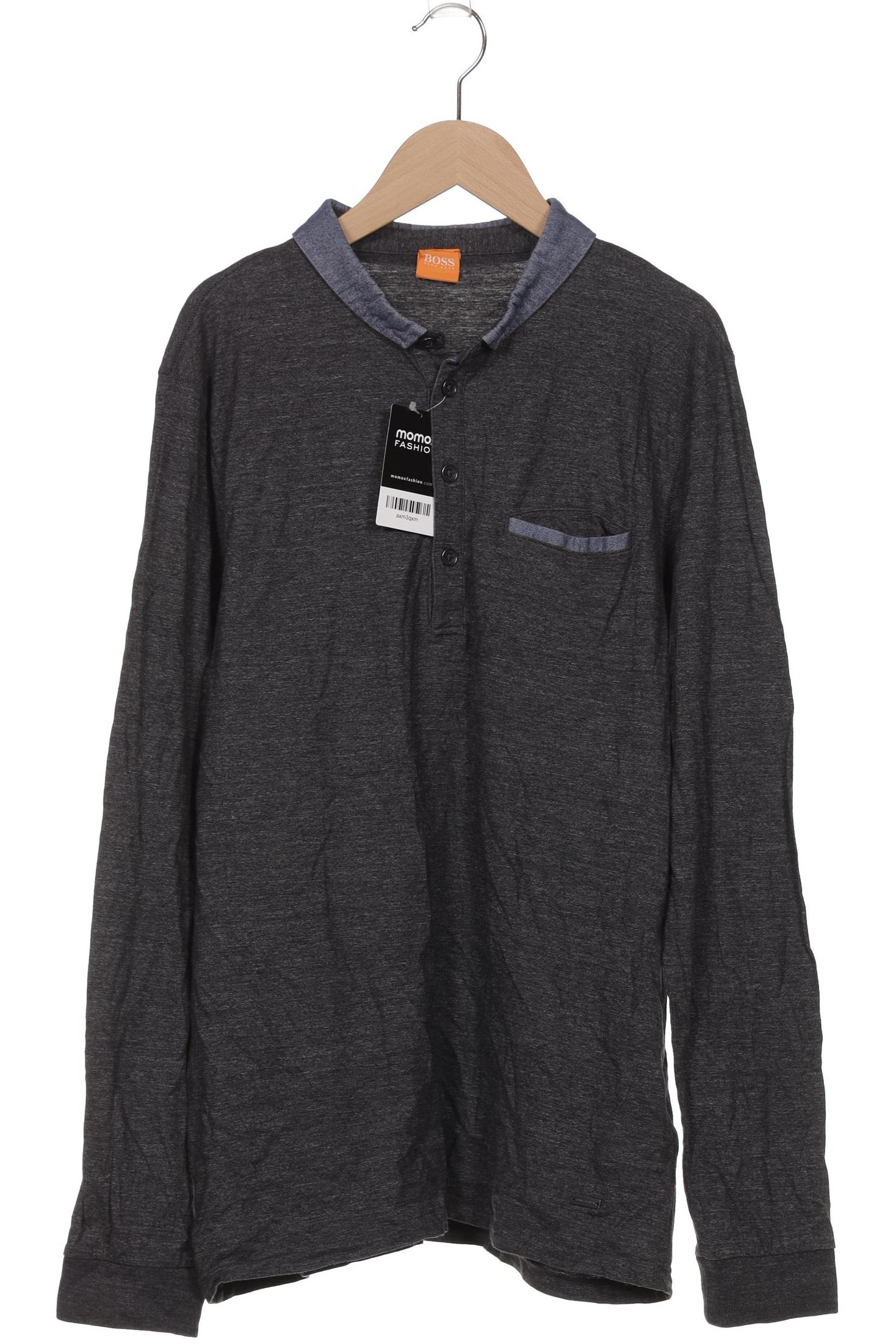 

Boss Orange Herren Poloshirt, grau, Gr. 52