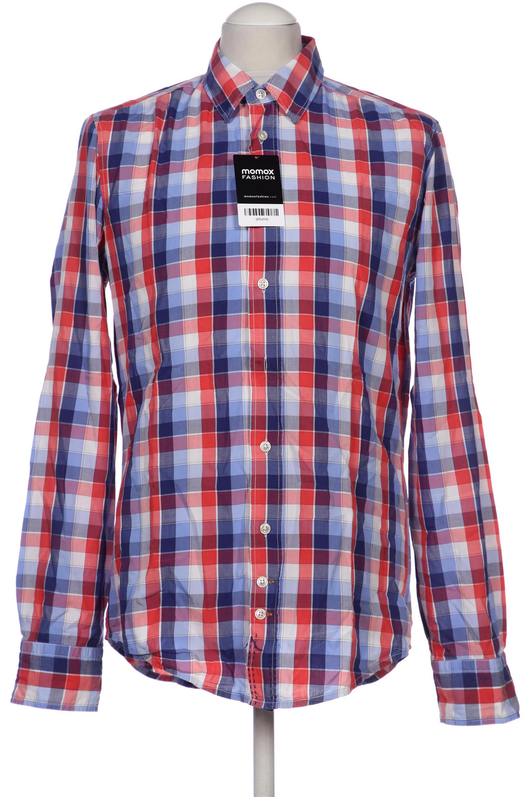 

Boss Orange Herren Hemd, blau