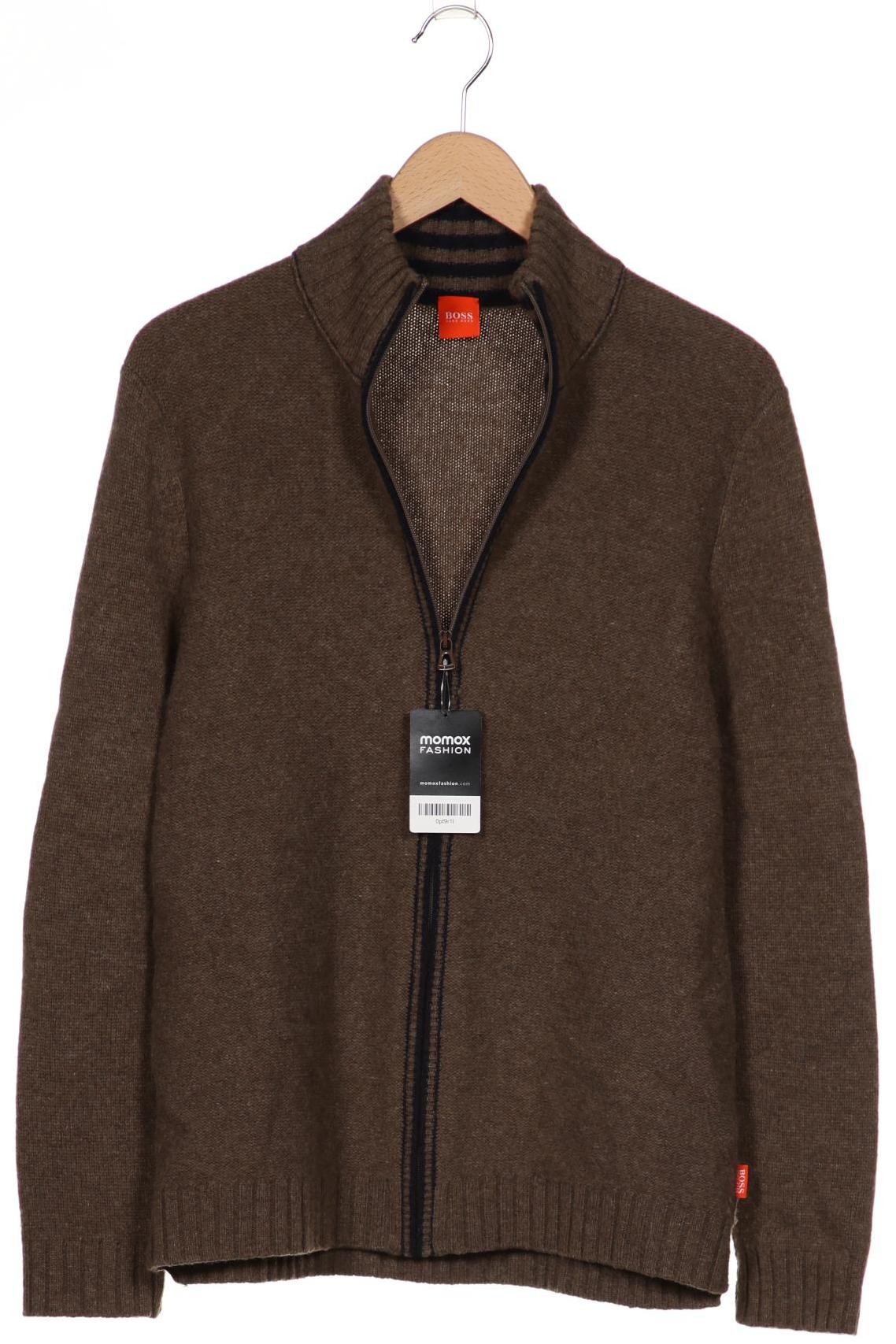 

Boss Orange Herren Strickjacke, braun, Gr. 52