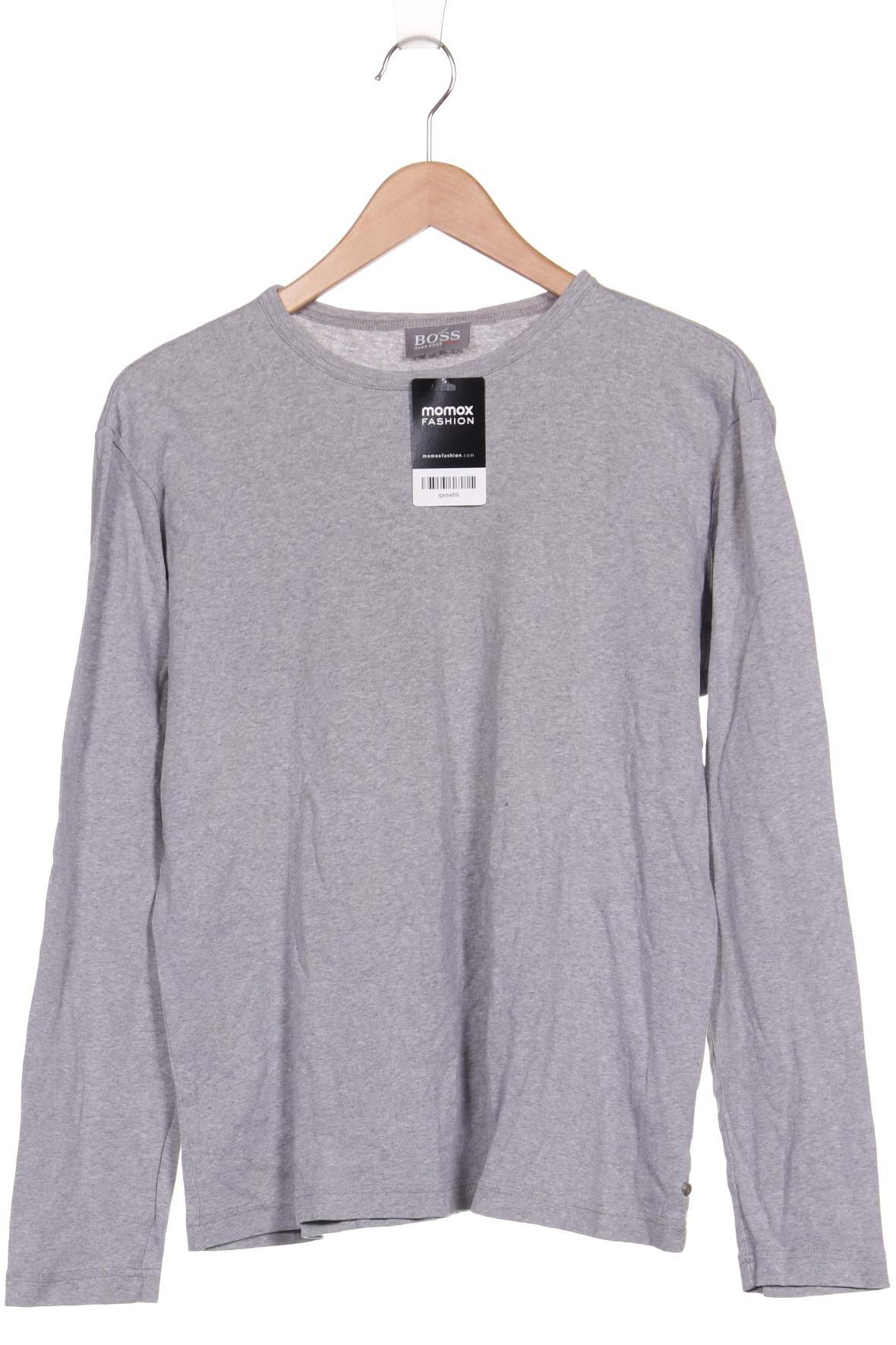 

Boss Orange Herren Langarmshirt, grau