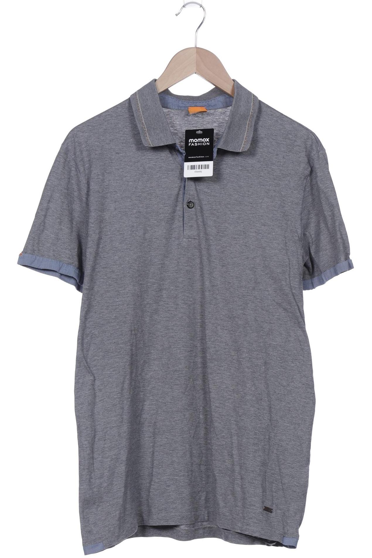 

Boss Orange Herren Poloshirt, grau, Gr. 54