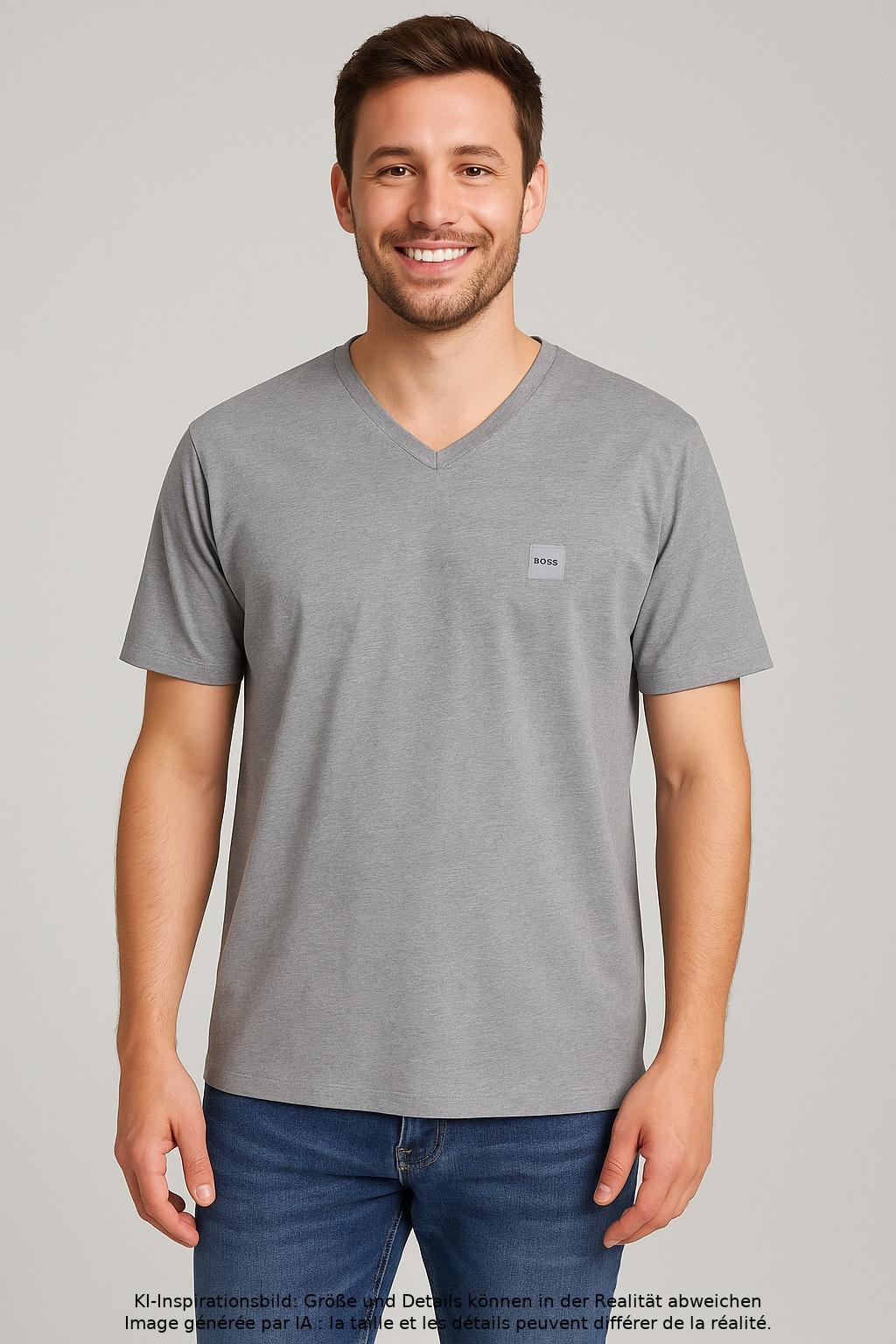 

Boss Orange Herren T-Shirt, grau, Gr. 56