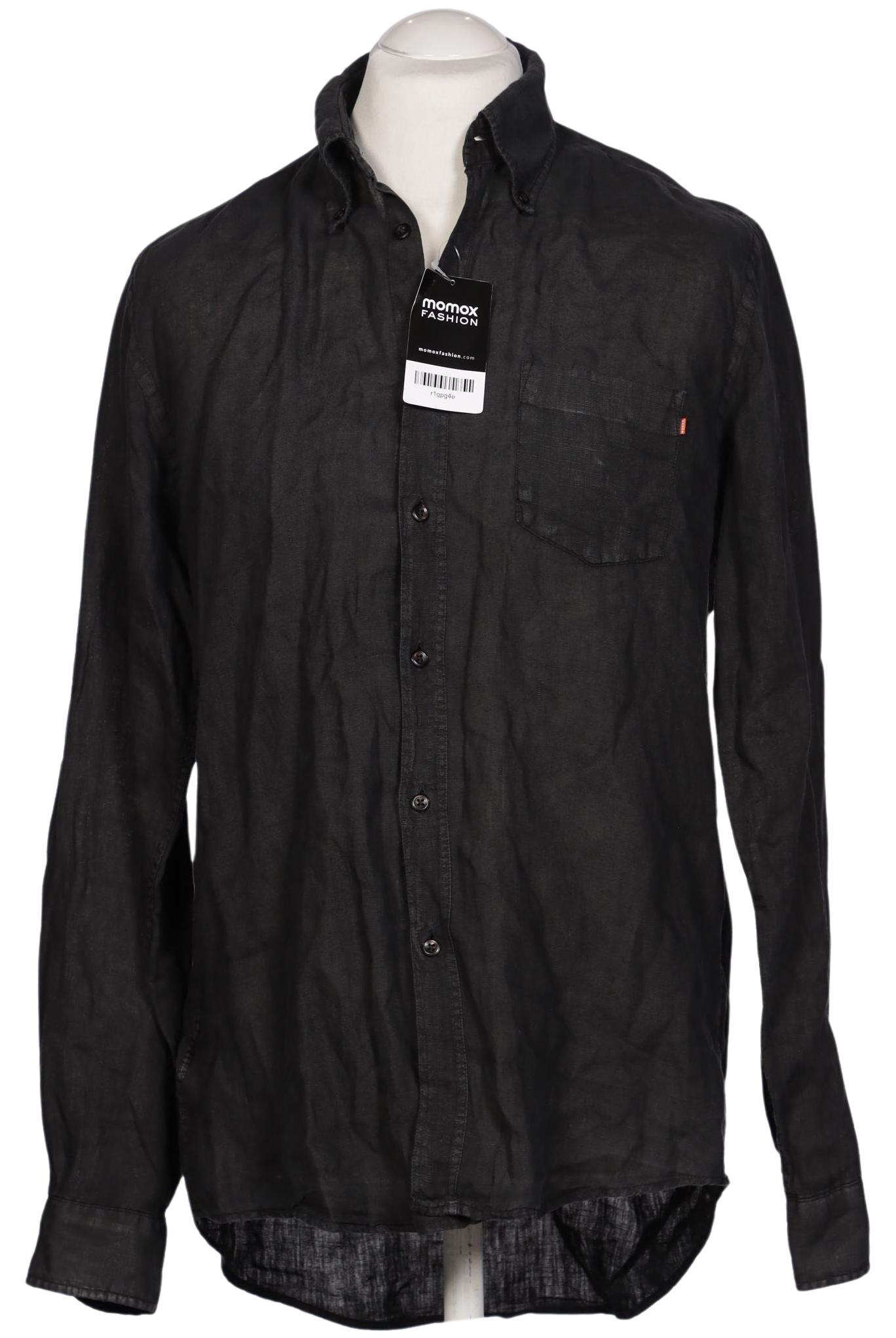 

Boss Orange Herren Hemd, schwarz, Gr. 48