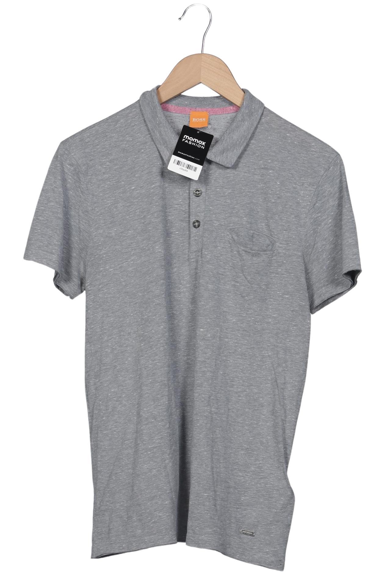 

Boss Orange Herren Poloshirt, grau, Gr. 48