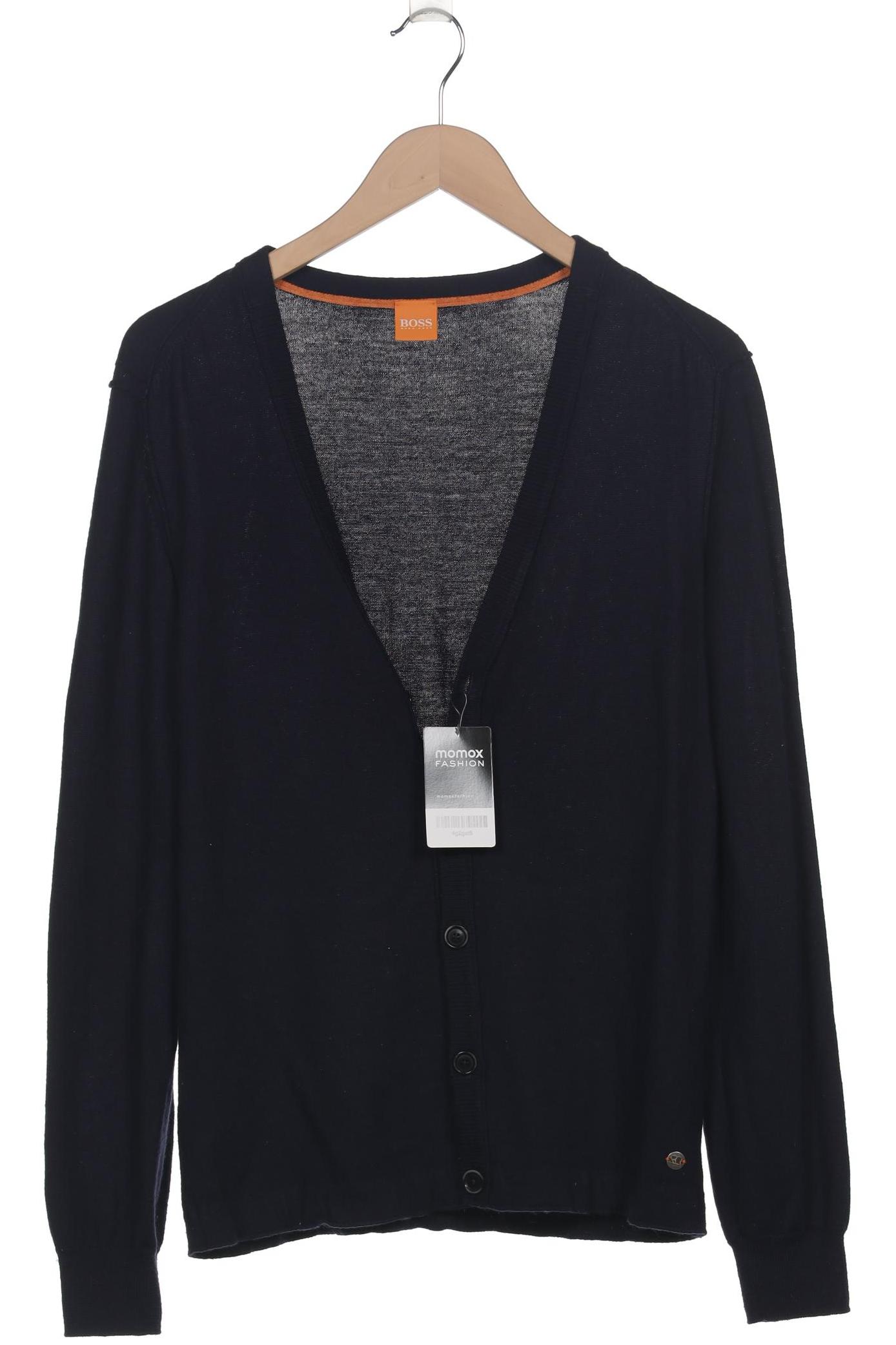 

Boss Orange Herren Strickjacke, marineblau, Gr. 54