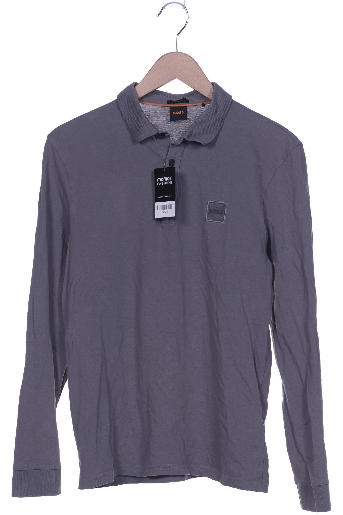 

Boss Orange Herren Poloshirt, grau, Gr. 48